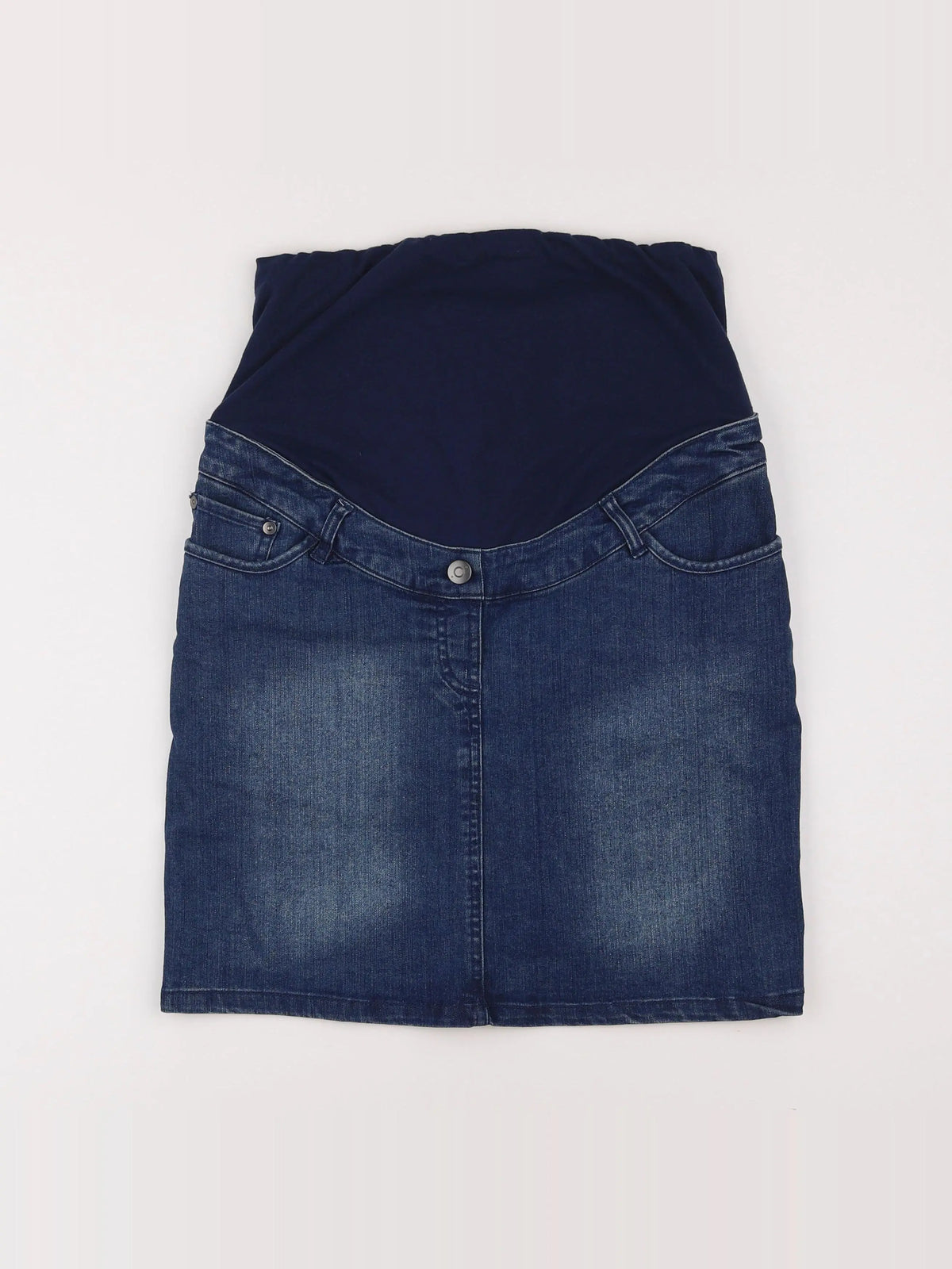 Vertbaudet - jupe grossesse bleu - 36