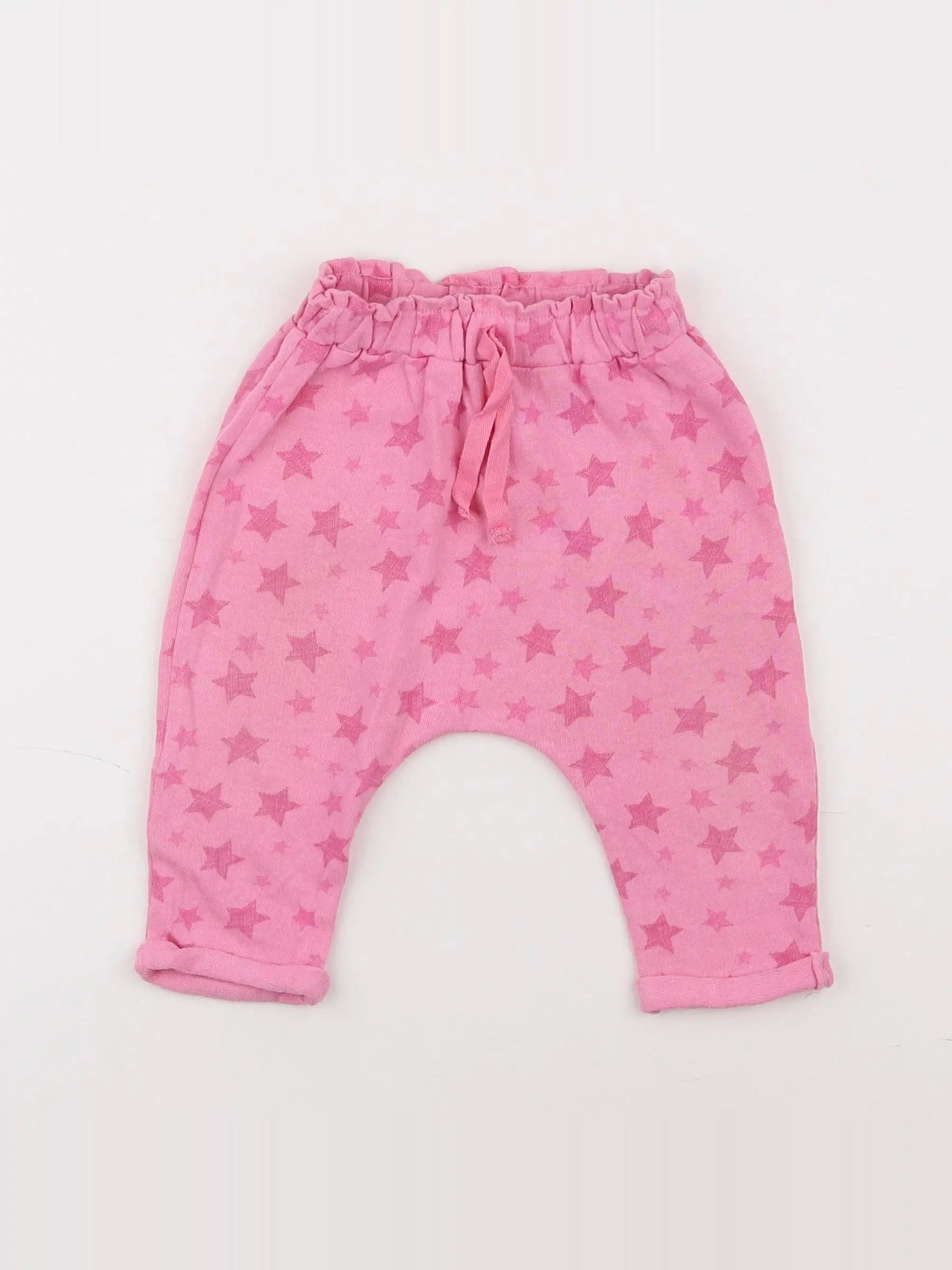 Zara - sarouel rose - 3/6 mois
