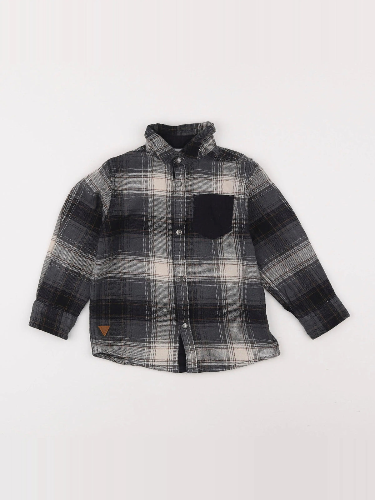 Vertbaudet - chemise multicolore - 4 ans