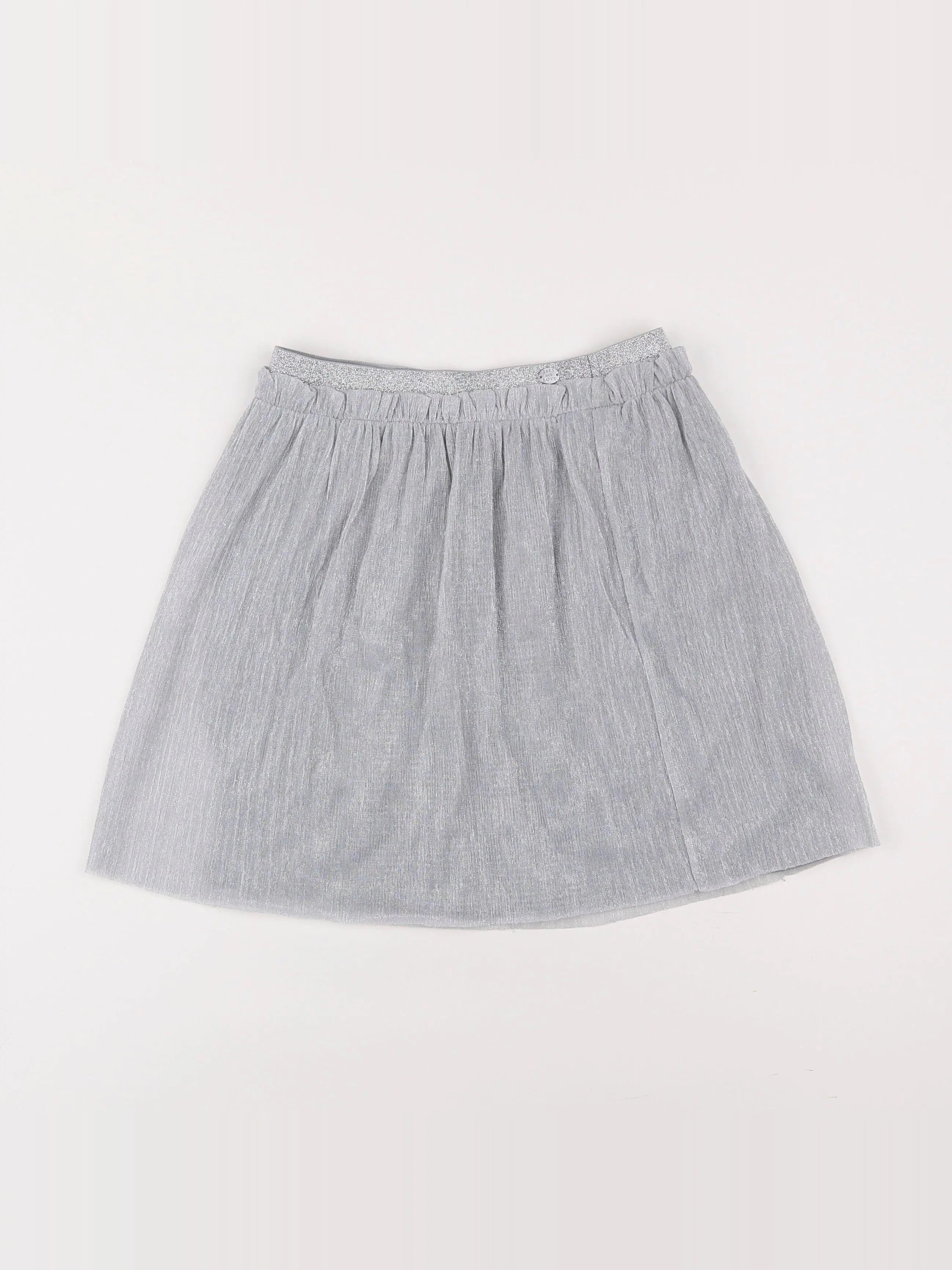 IKKS - jupe gris, argent - 10 ans