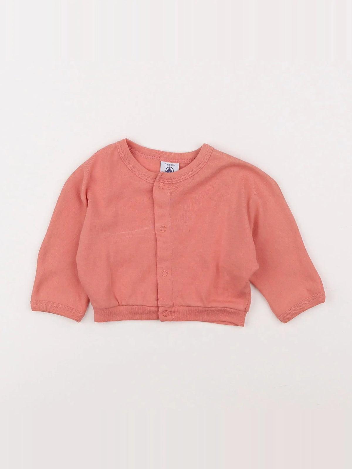 Petit Bateau - tee-shirt rose - 3 mois