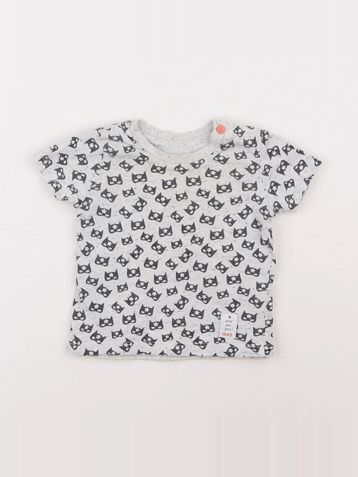 IKKS - tee-shirt gris - 3 mois