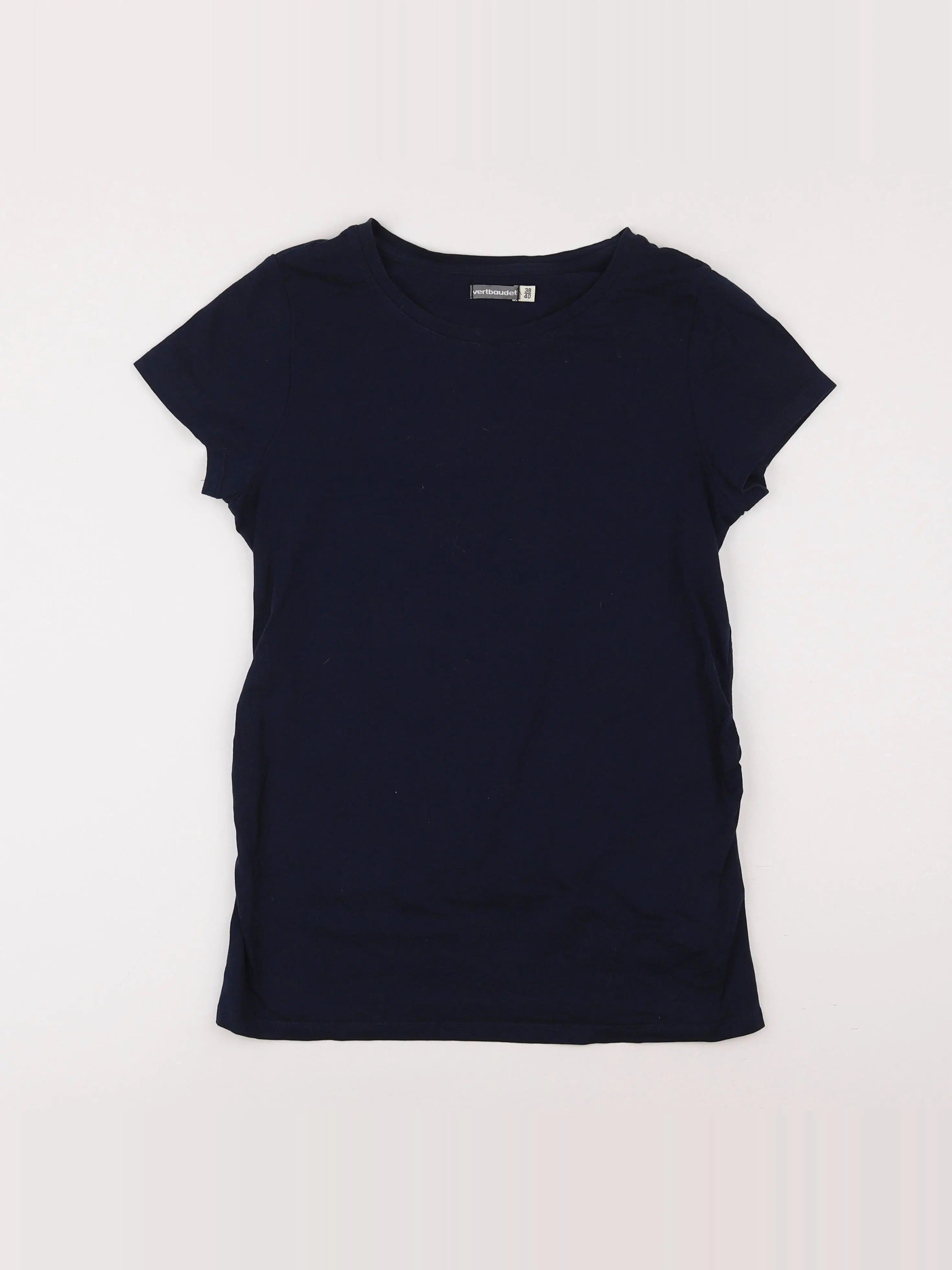 Vertbaudet - tee-shirt grossesse bleu - 38 à 40