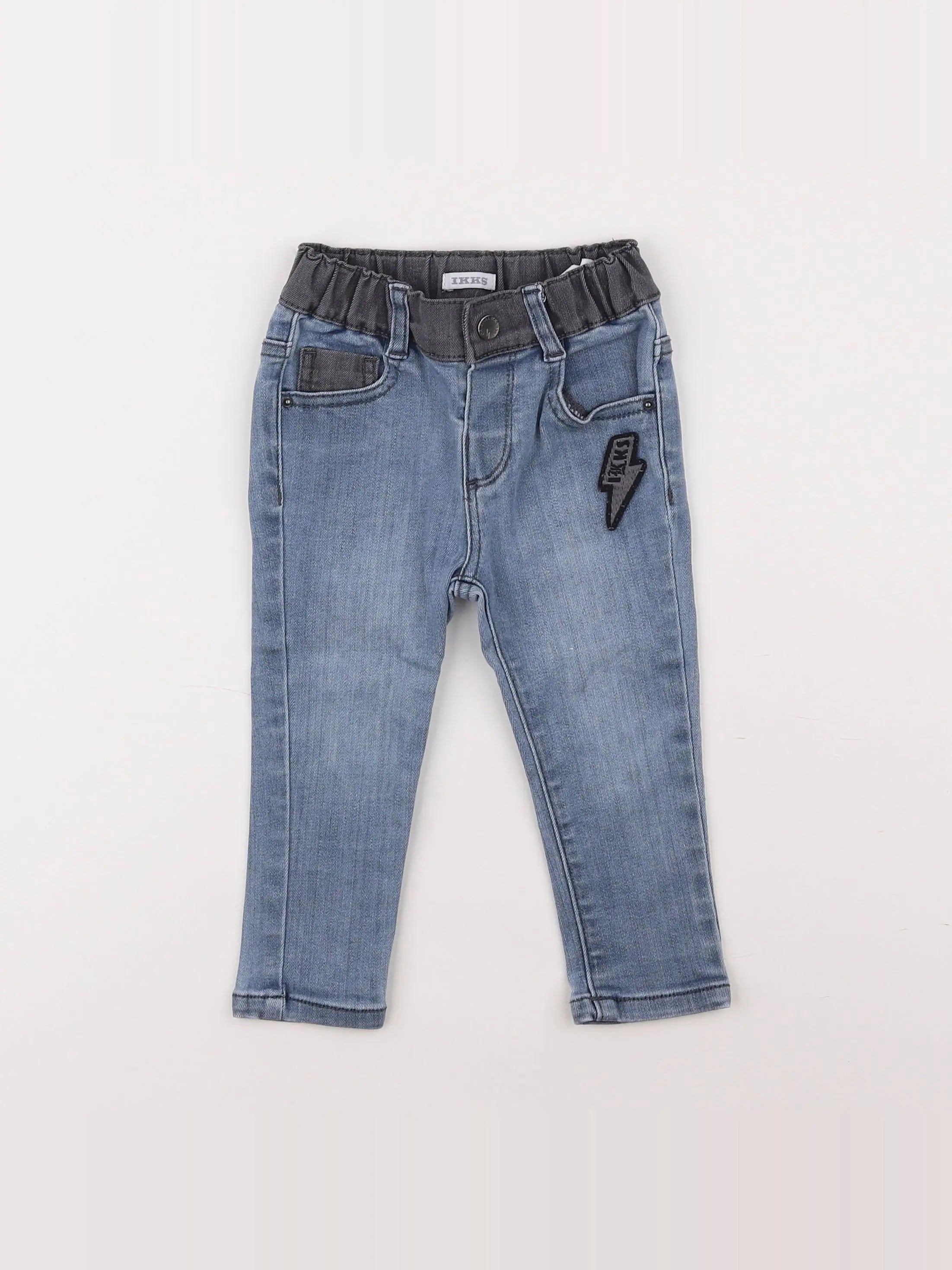 IKKS - jean bleu - 18 mois