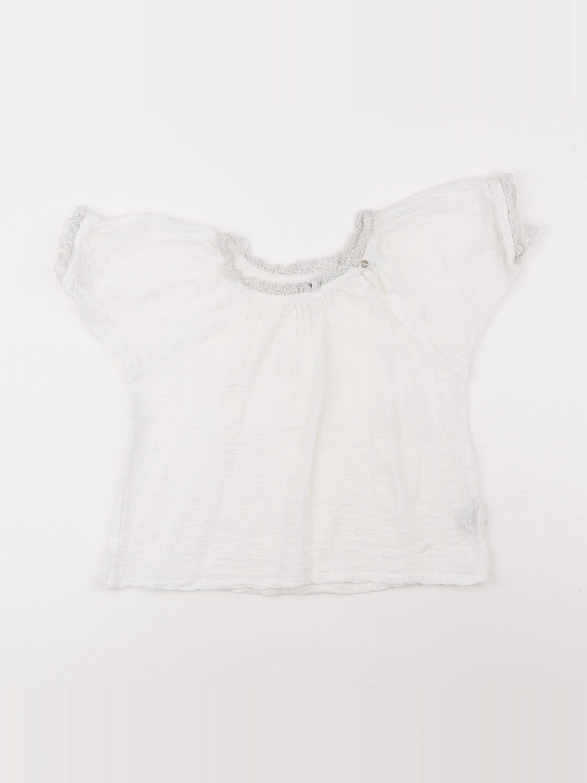 Sunchild - blouse blanc - 6 ans