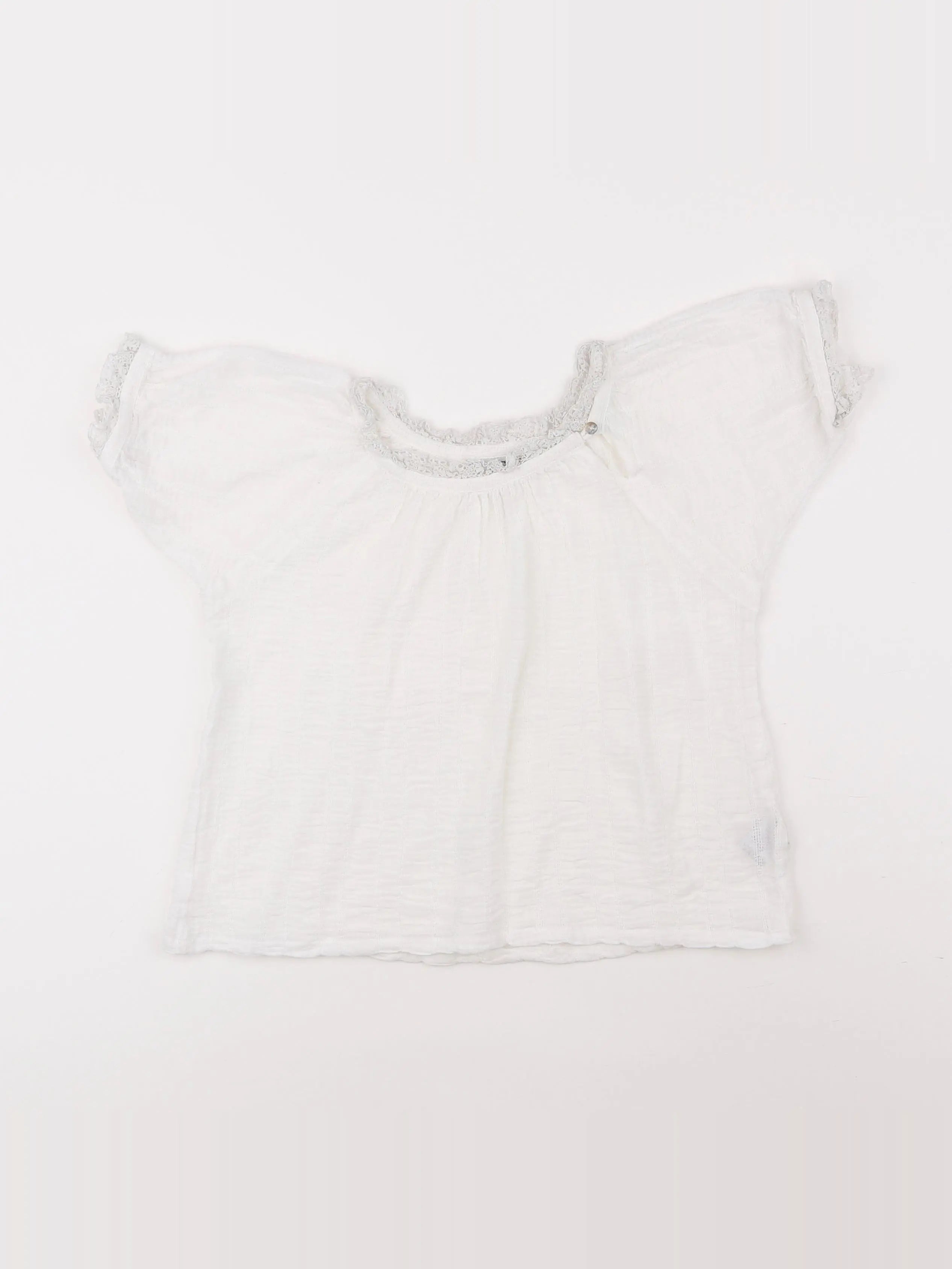 Sunchild - blouse blanc - 6 ans