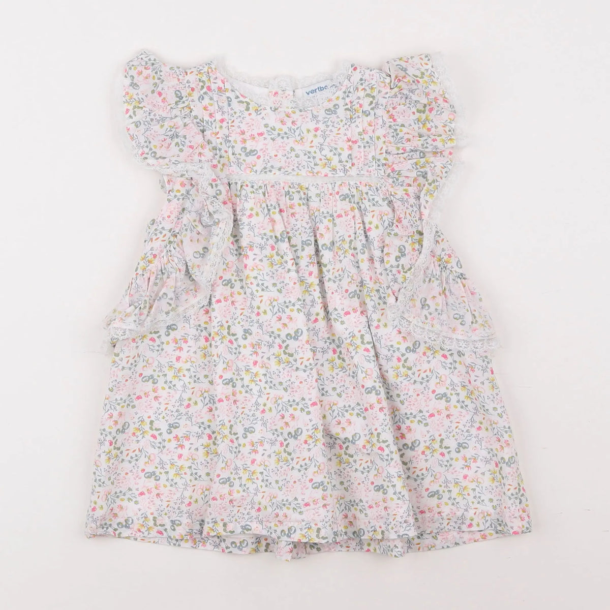 Vertbaudet - robe multicolore - 18 mois