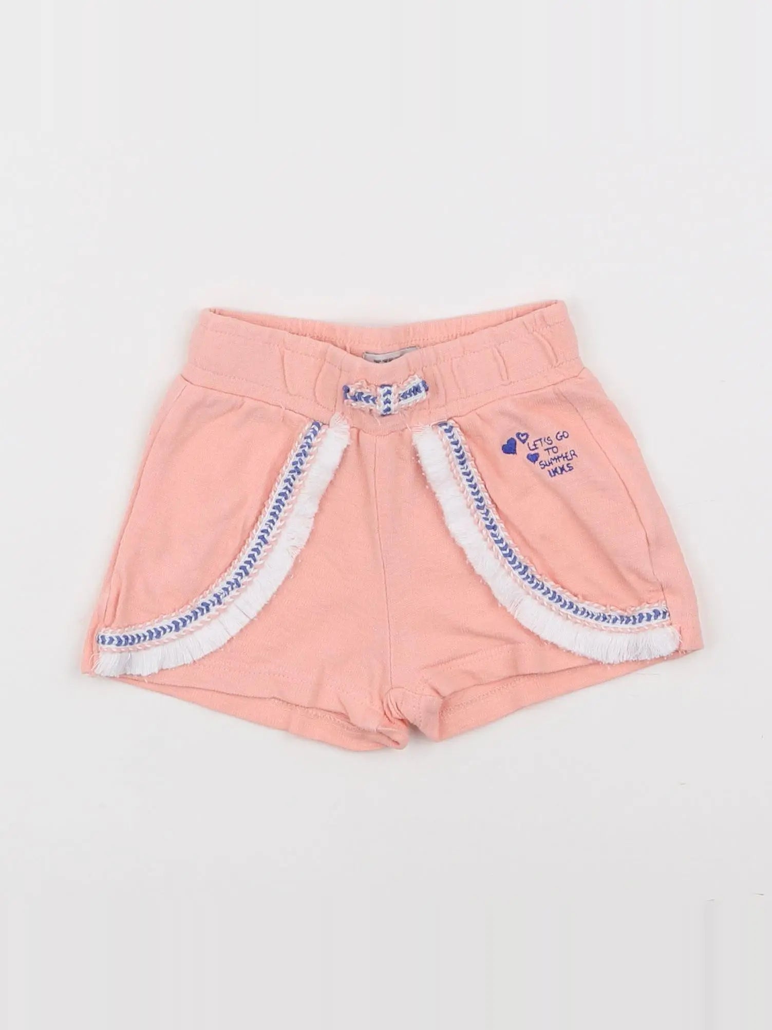 IKKS - short rose - 6 mois