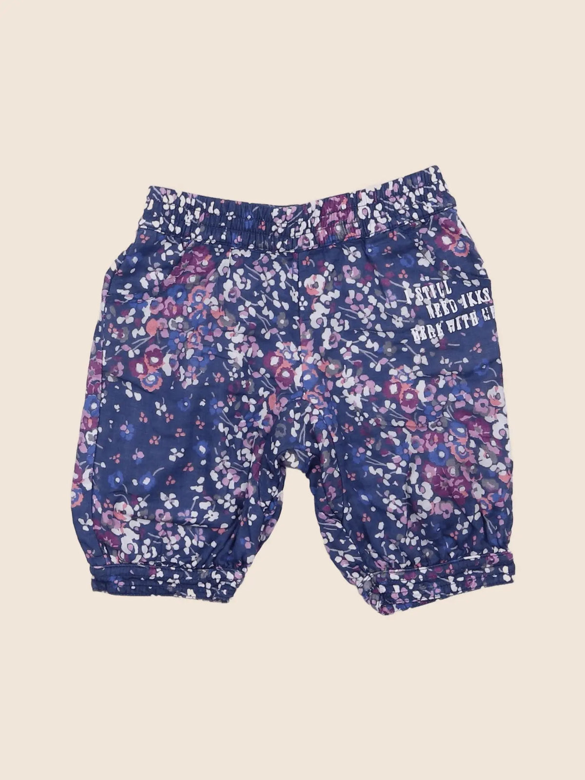 IKKS - short violet - 6 mois