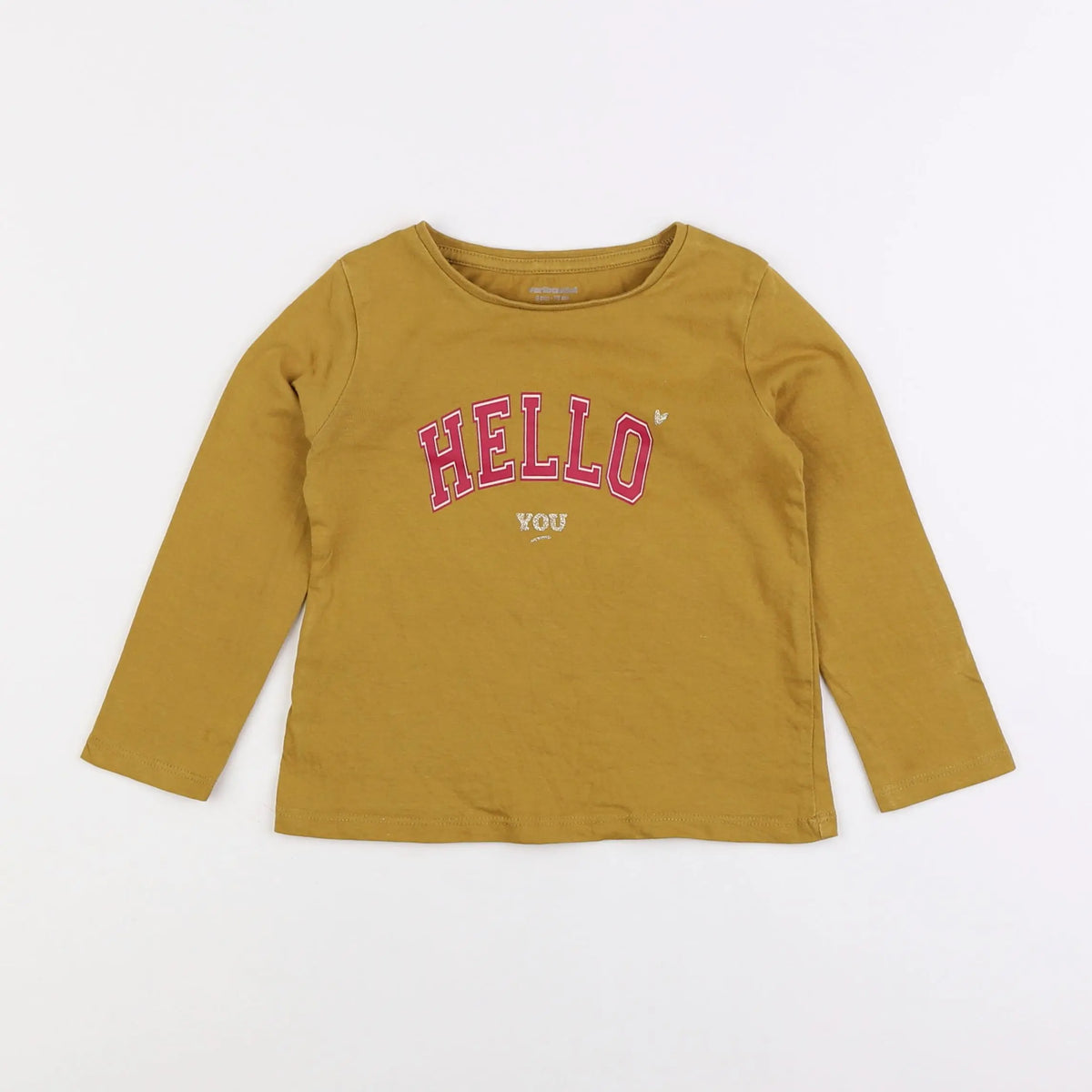 Vertbaudet - tee-shirt marron - 3 ans