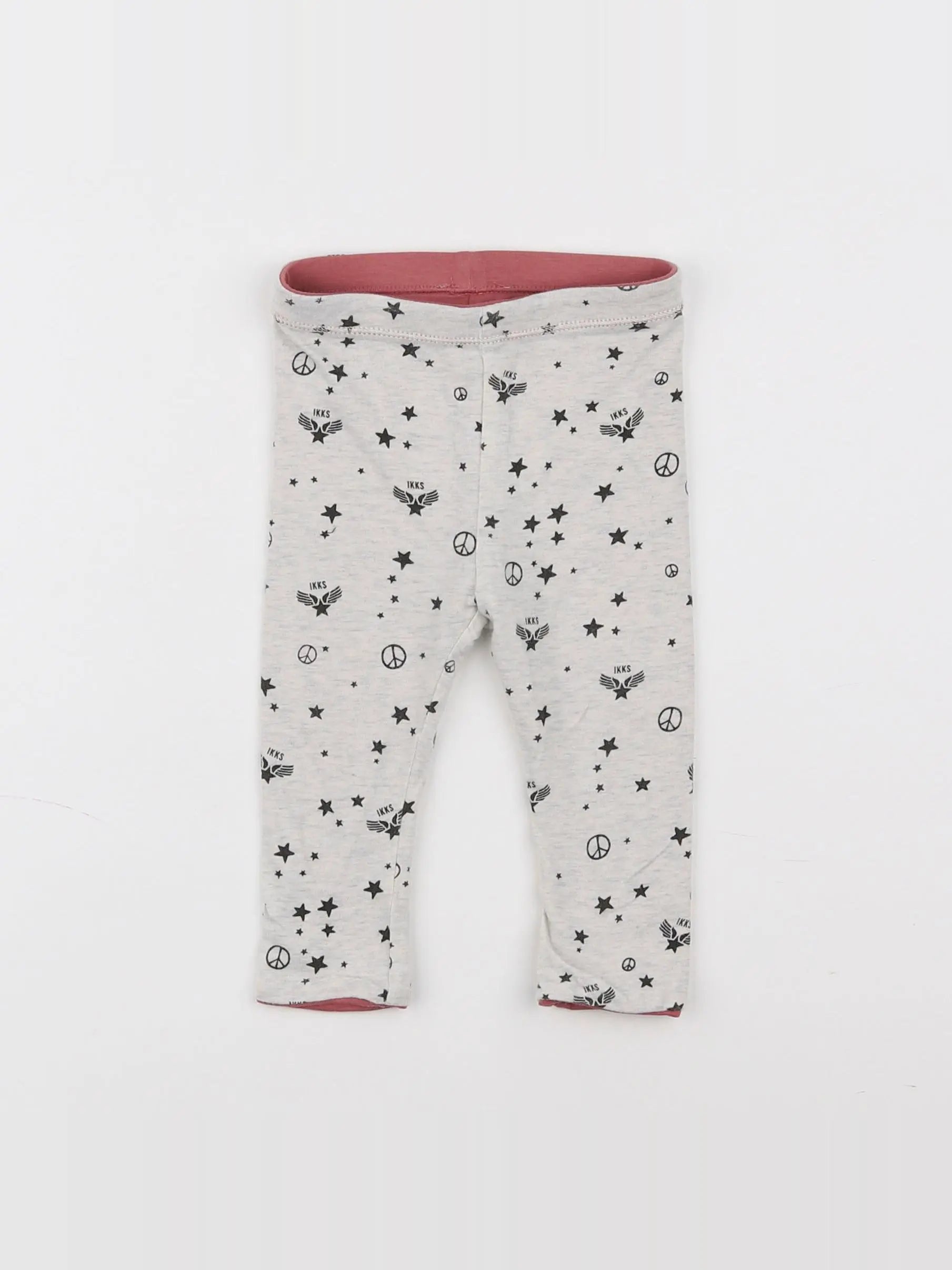 IKKS - legging beige - 6 mois