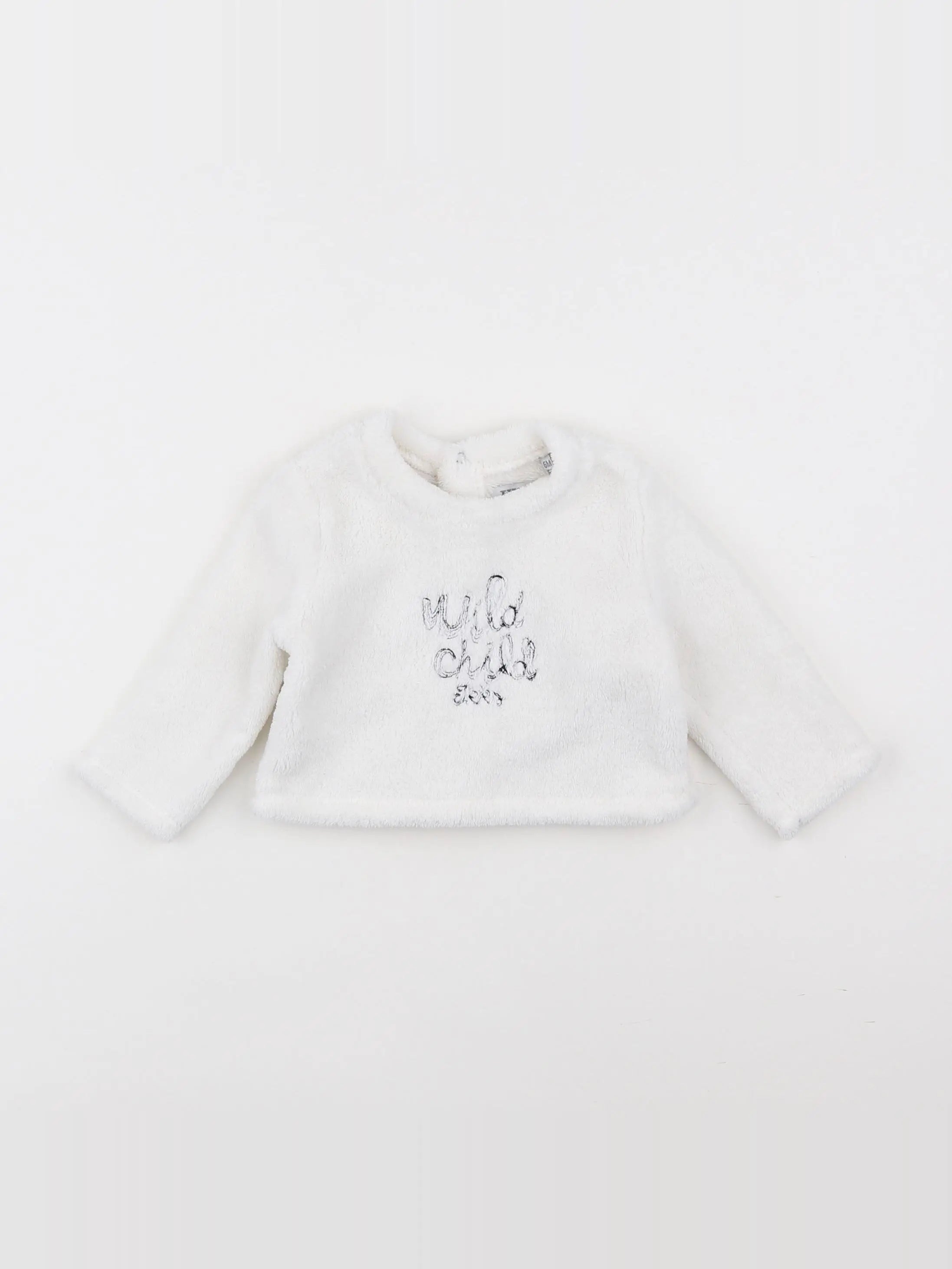 IKKS - pull blanc - 6 mois