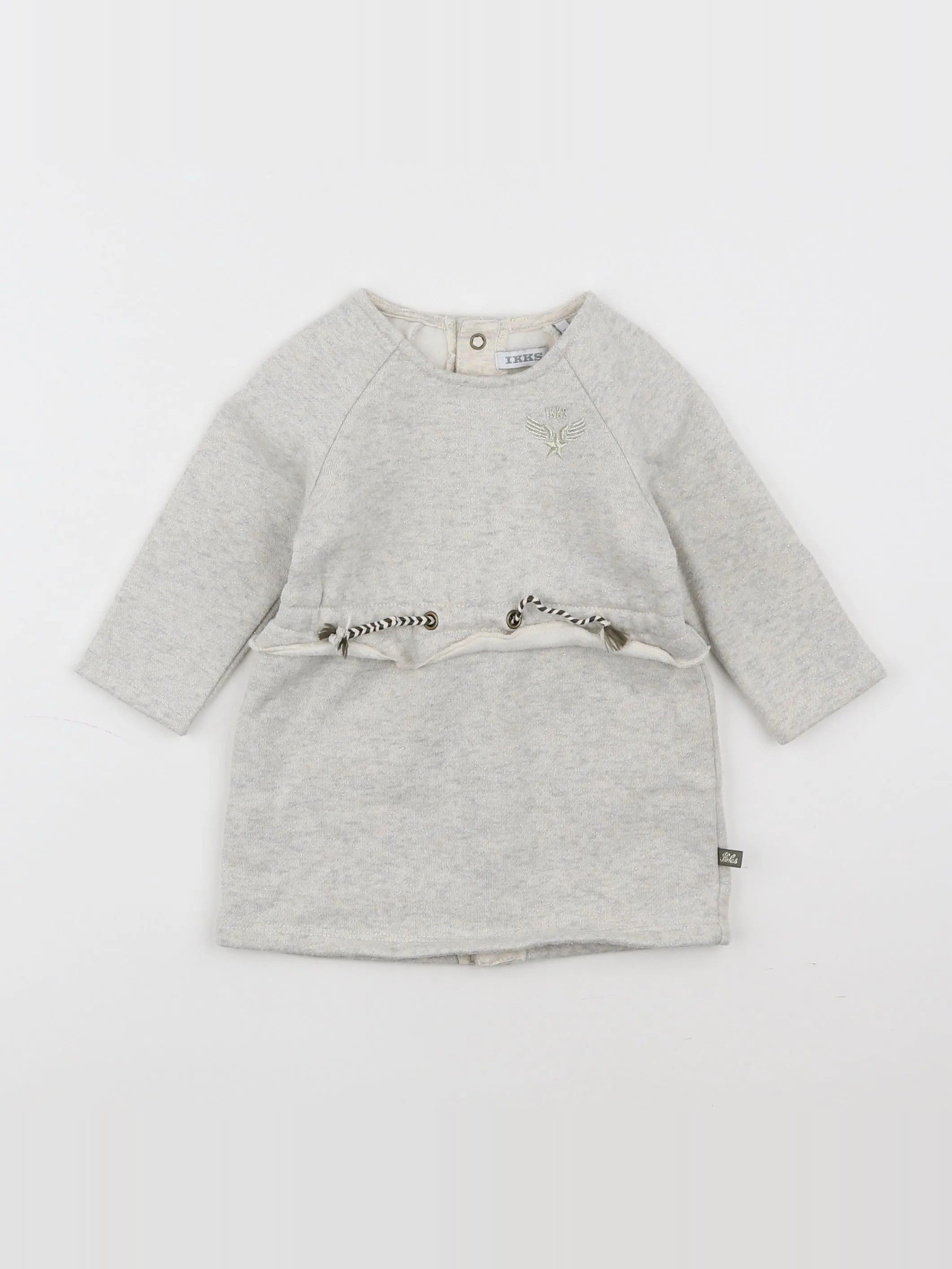 IKKS - robe gris - 6 mois