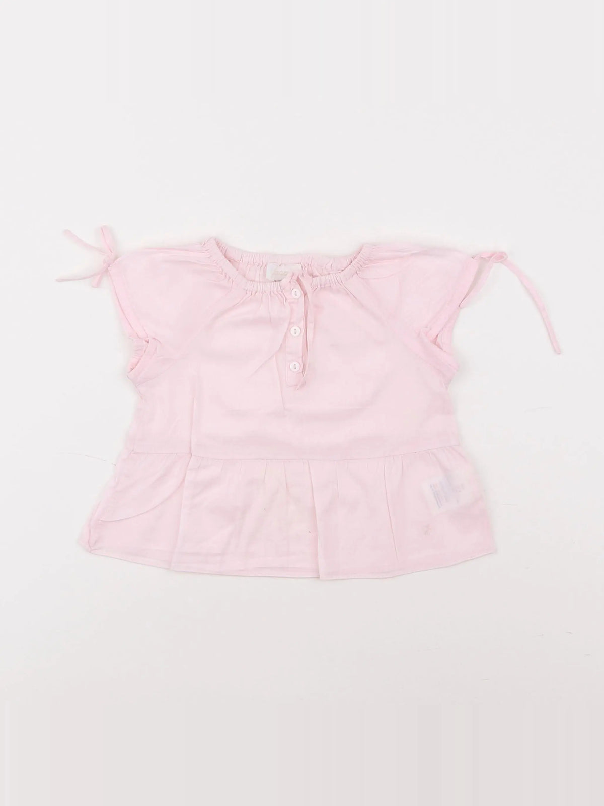 Jacadi - blouse rose - 12 mois