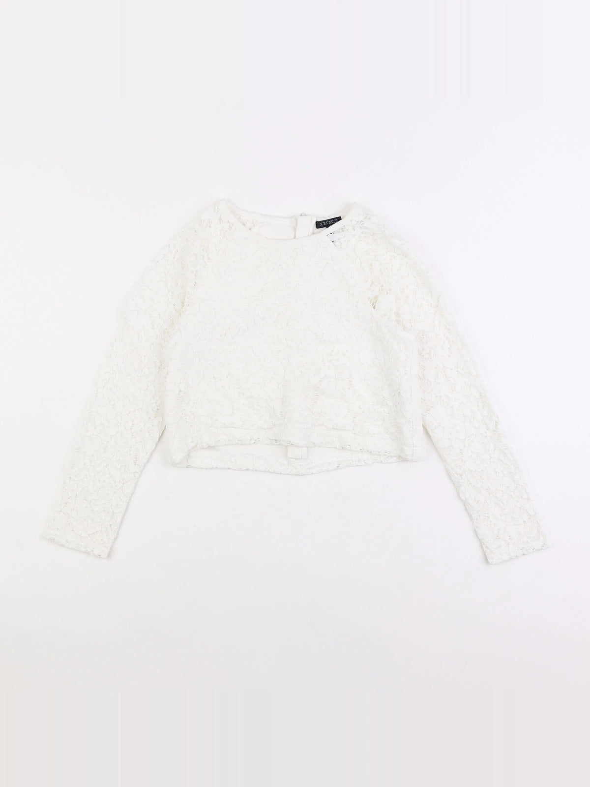 IKKS - blouse blanc - 8 ans