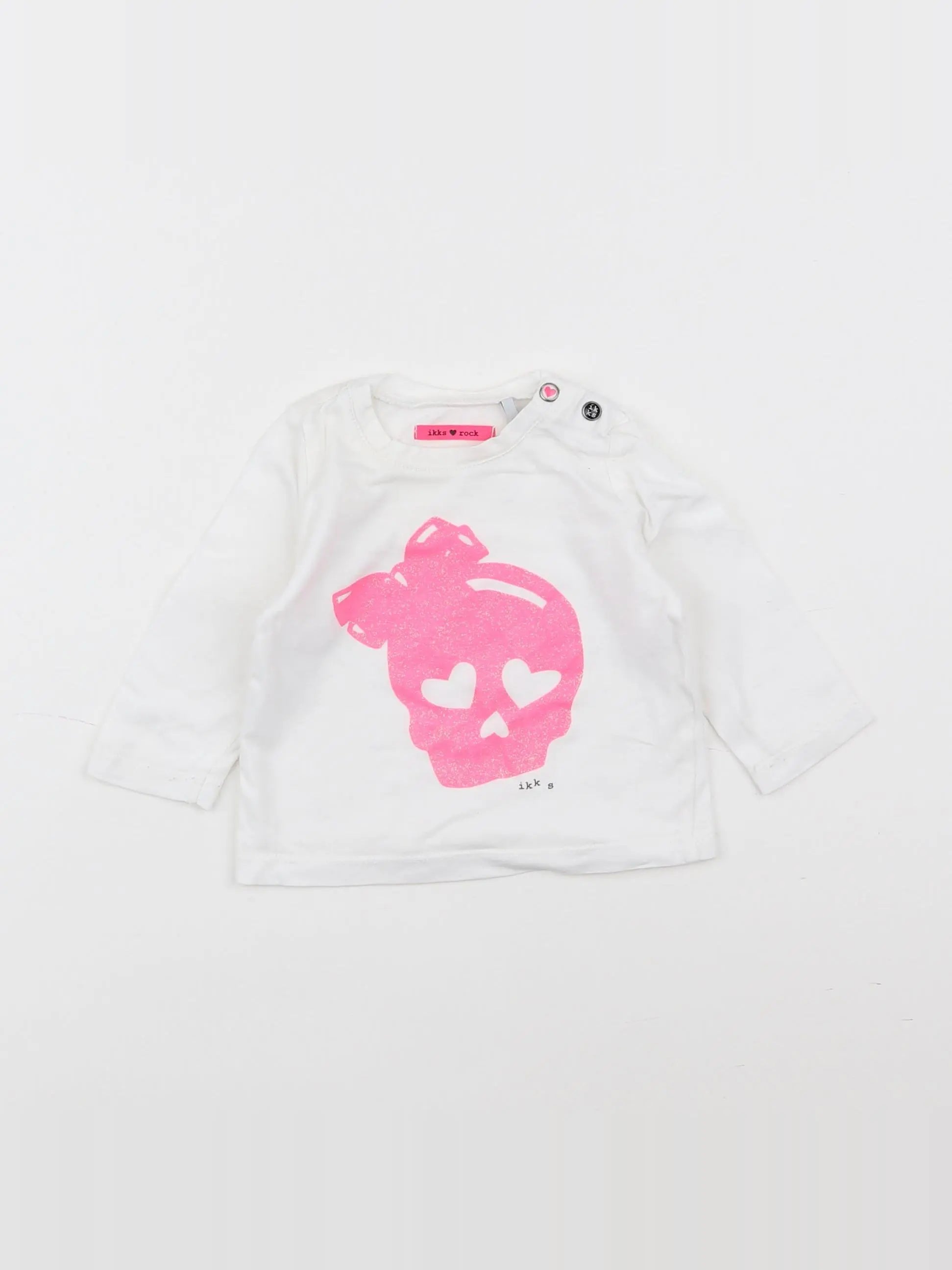 IKKS - tee-shirt blanc - 3 mois