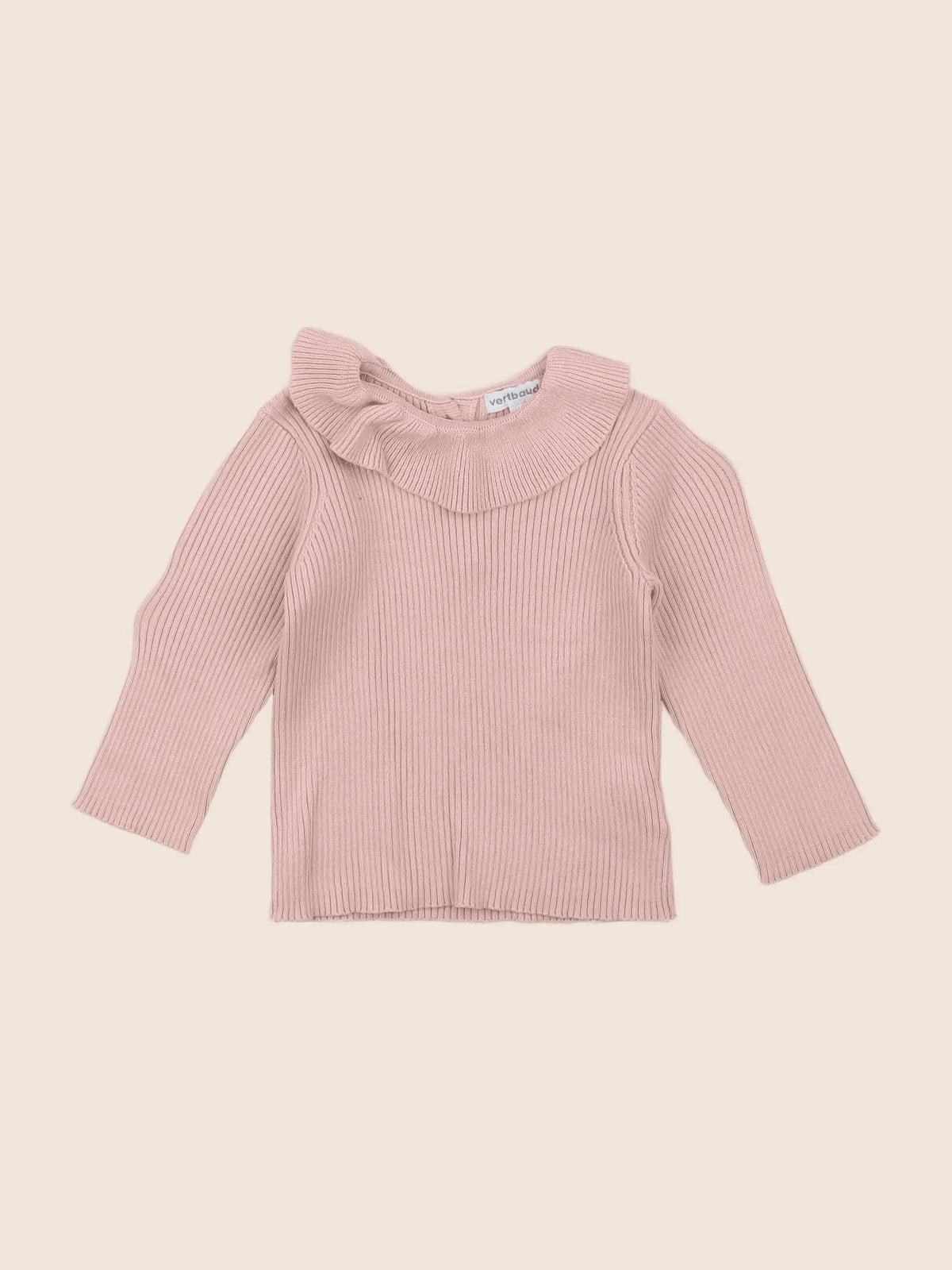 Vertbaudet - pull rose - 9 mois
