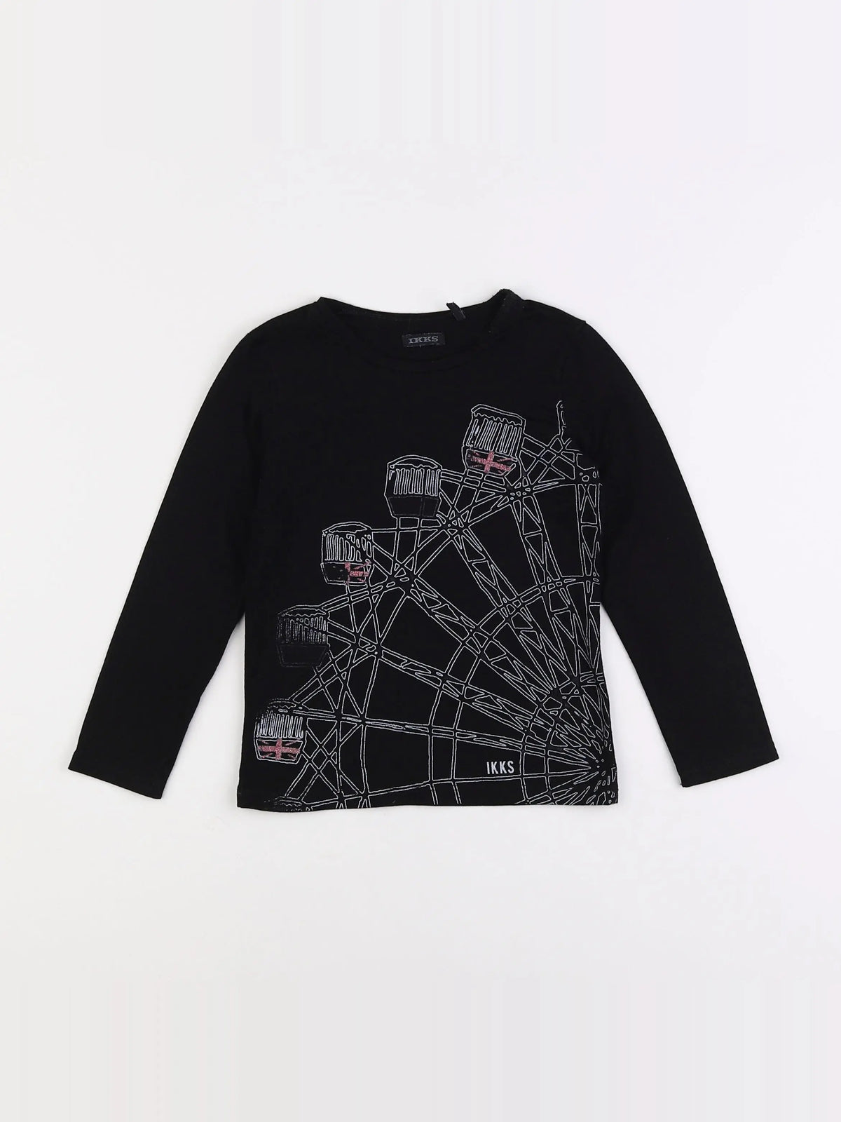 IKKS - tee-shirt noir - 3 ans