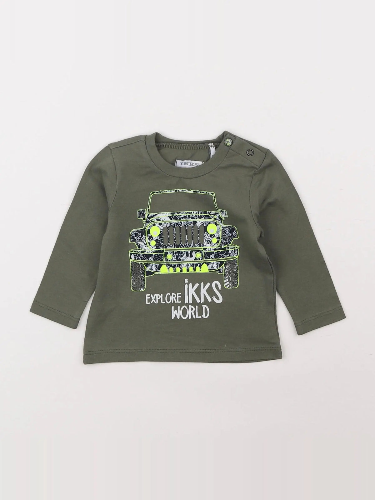 IKKS - tee-shirt vert - 3 mois