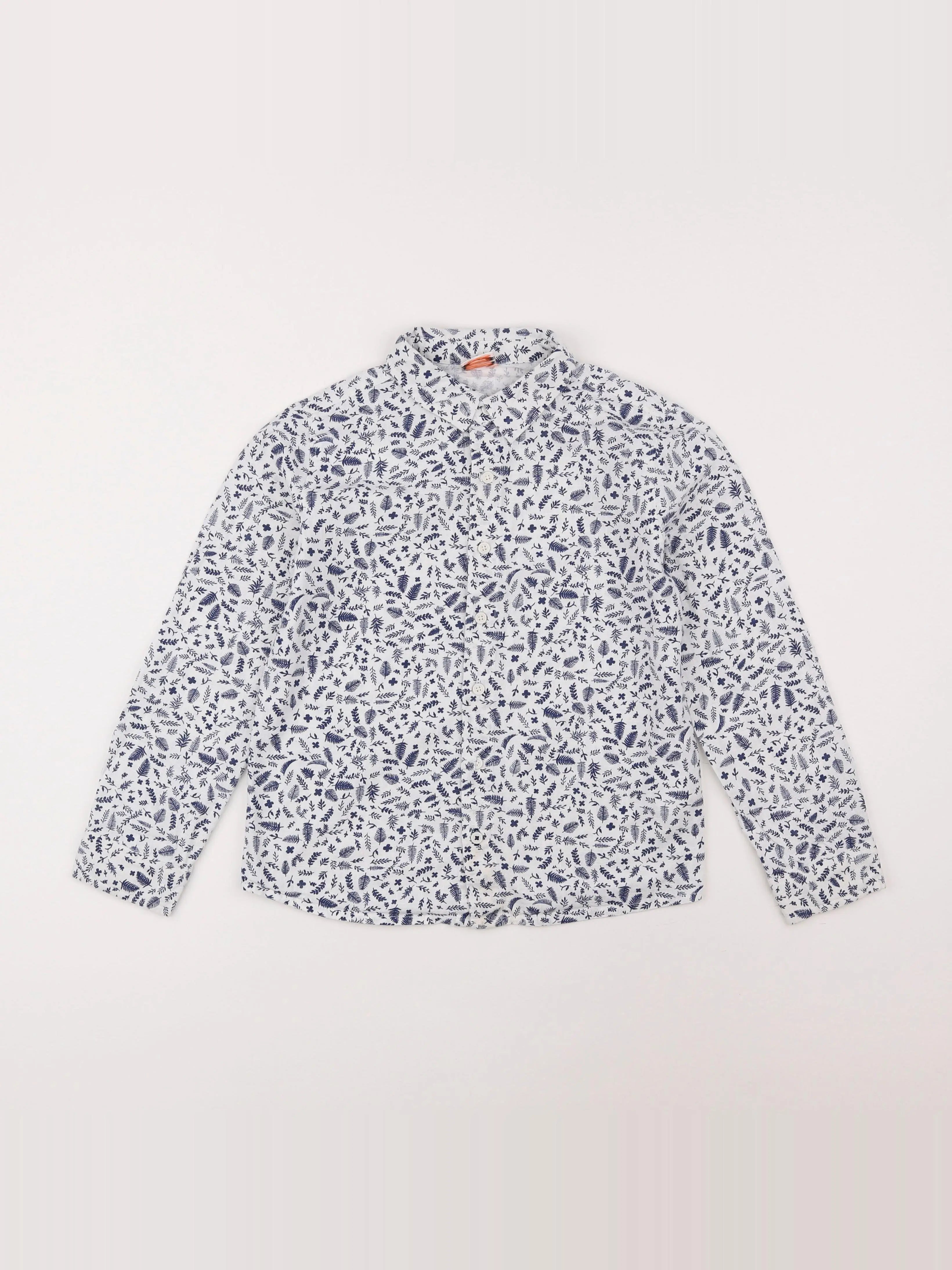 Tape à l'oeil - chemise bleu - 8 ans