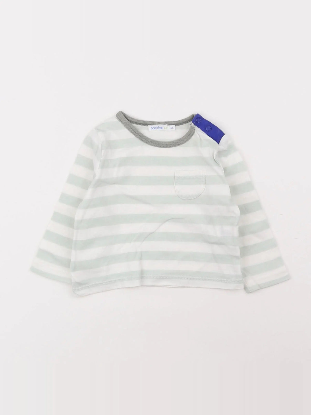 Boutchou - tee-shirt vert - 6 mois