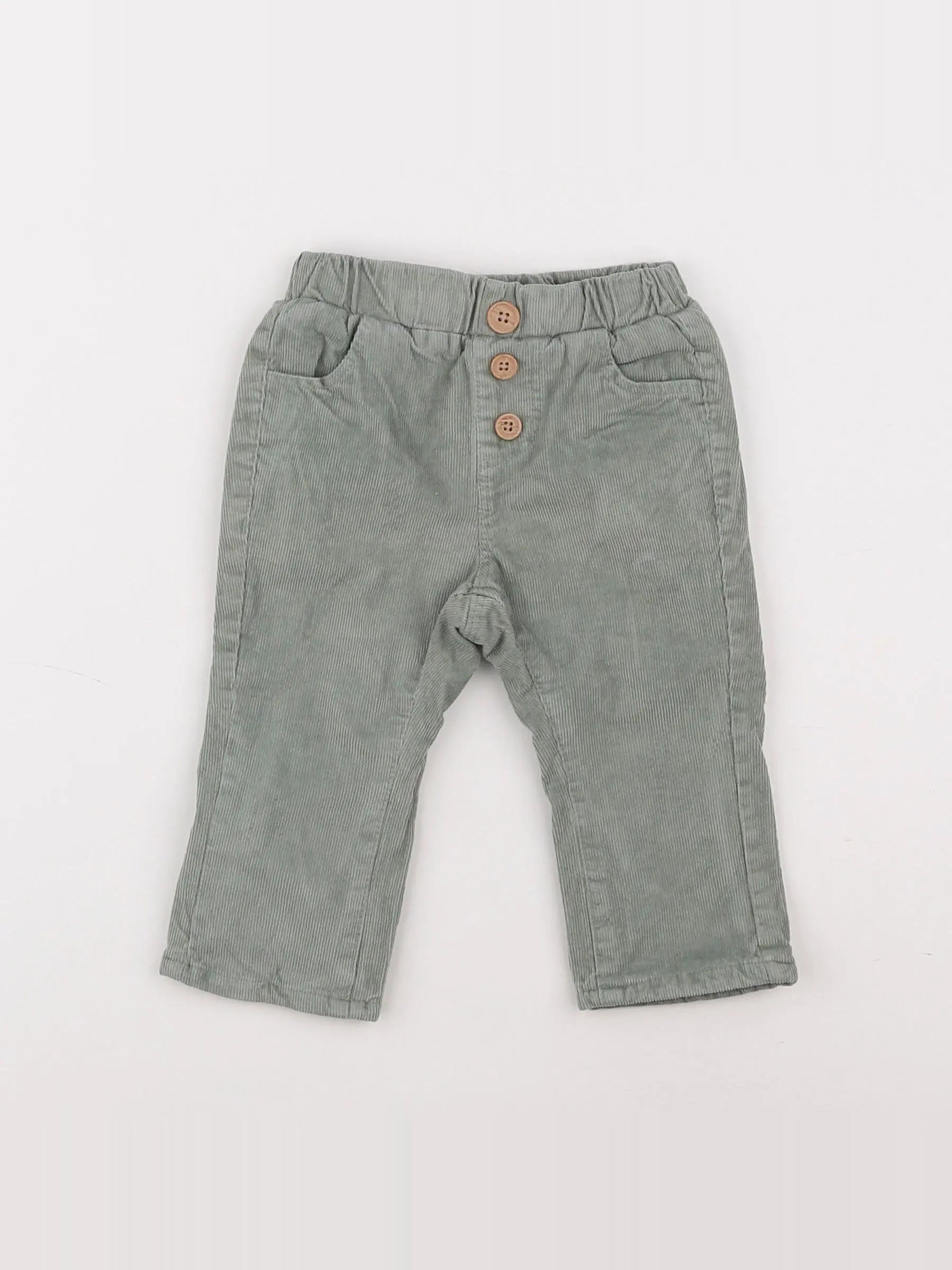 Tape à l'oeil - pantalon vert - 6 mois