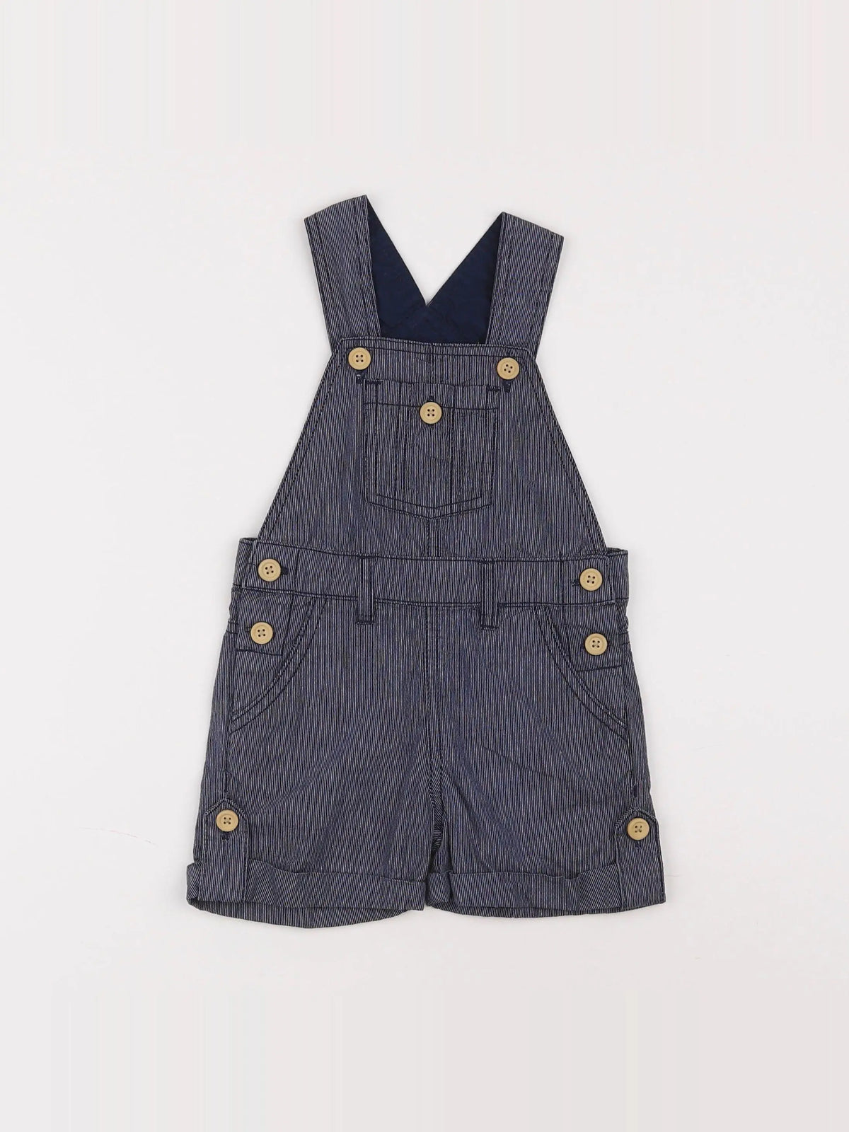 Zippy - salopette bleu, blanc - 9/12 mois