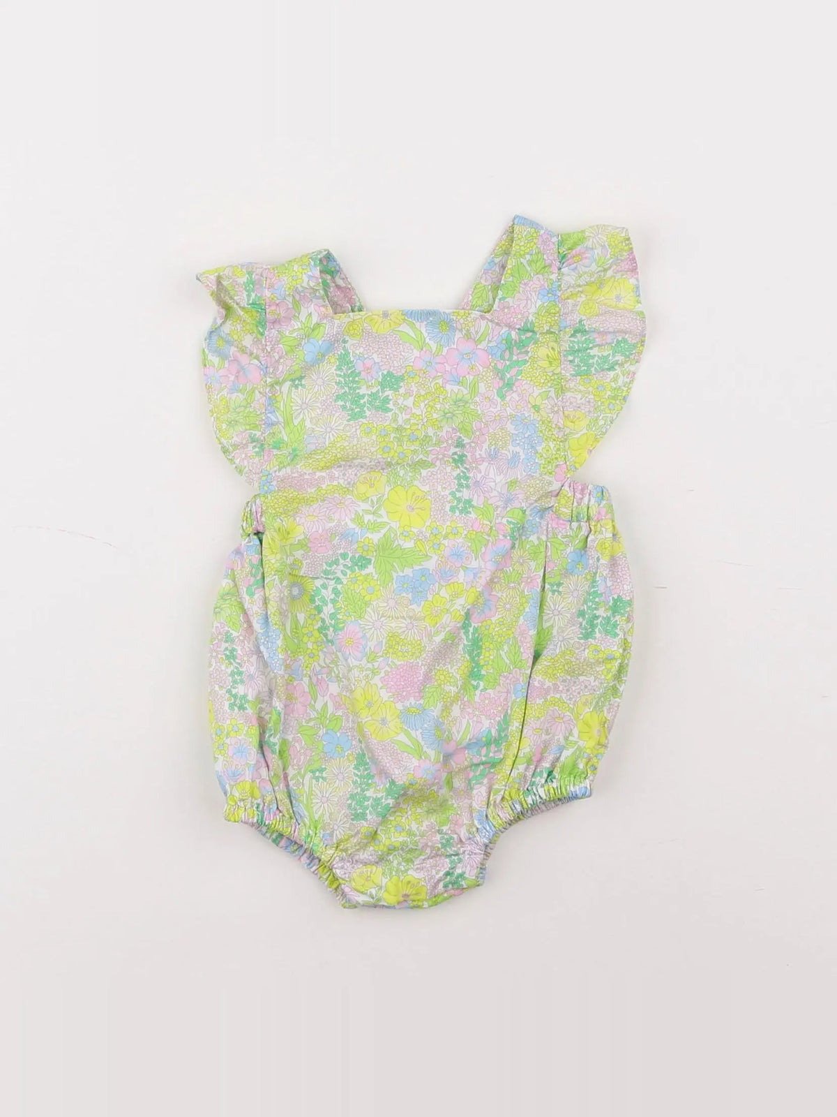 Jacadi - combinaison liberty multicolore - 3 mois