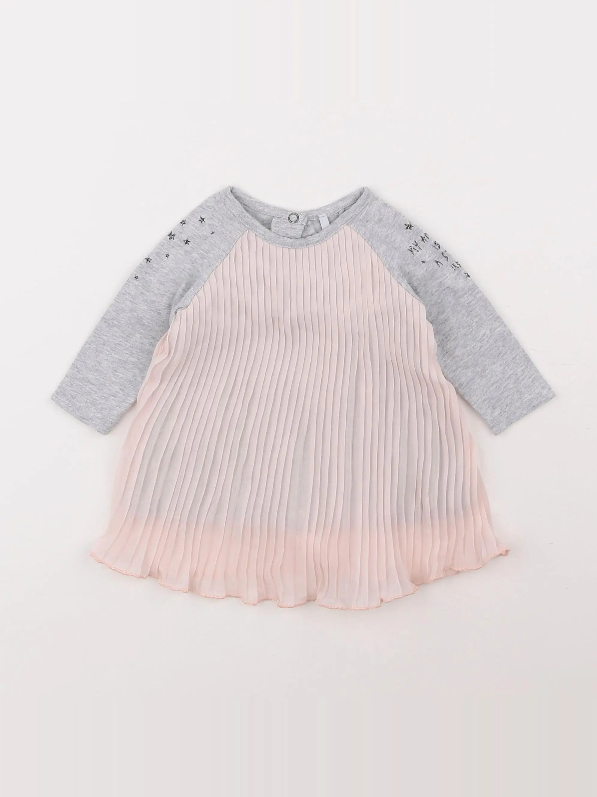 IKKS - robe rose - 3 mois