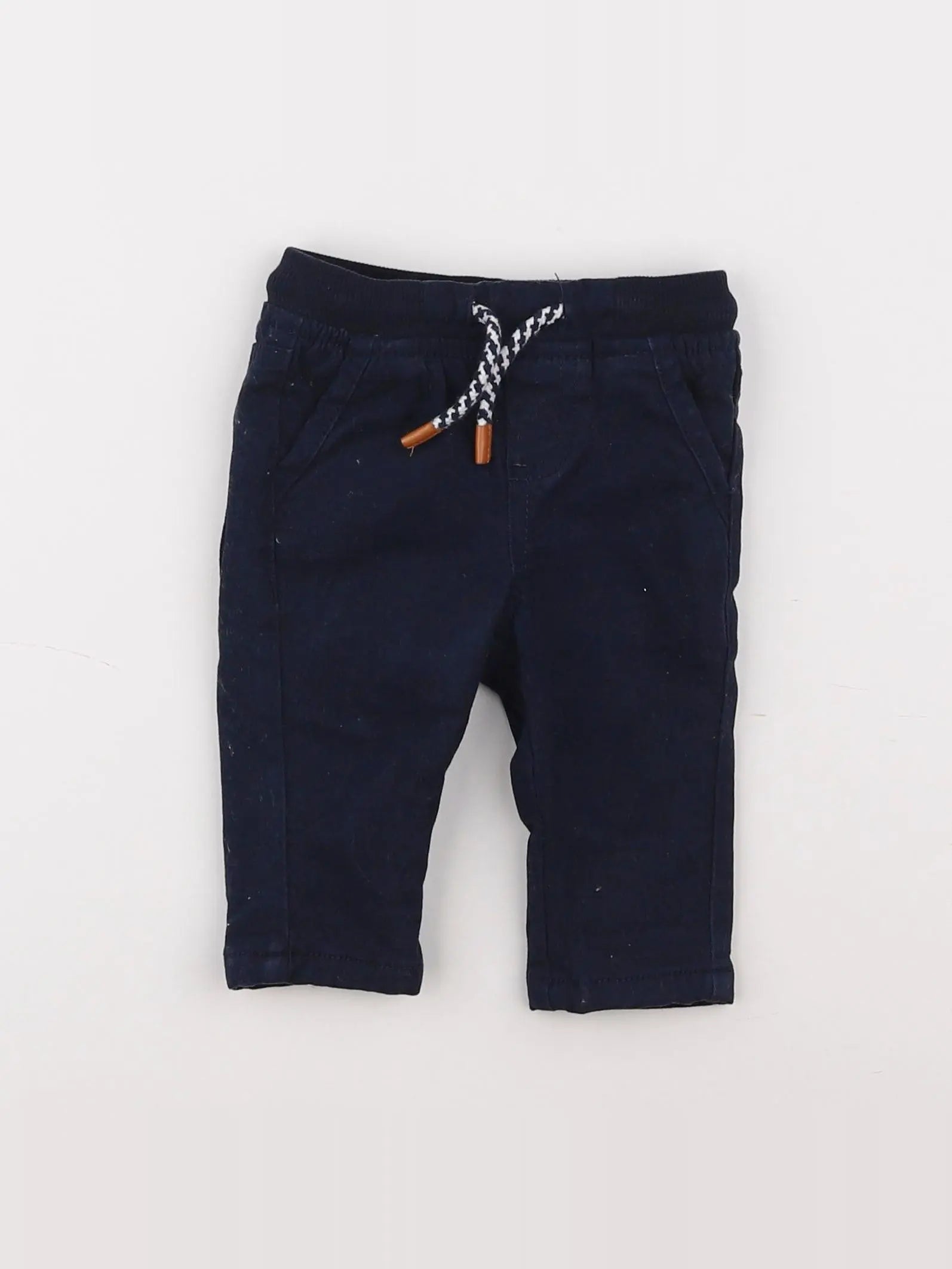 Vertbaudet - pantalon bleu - 3 mois