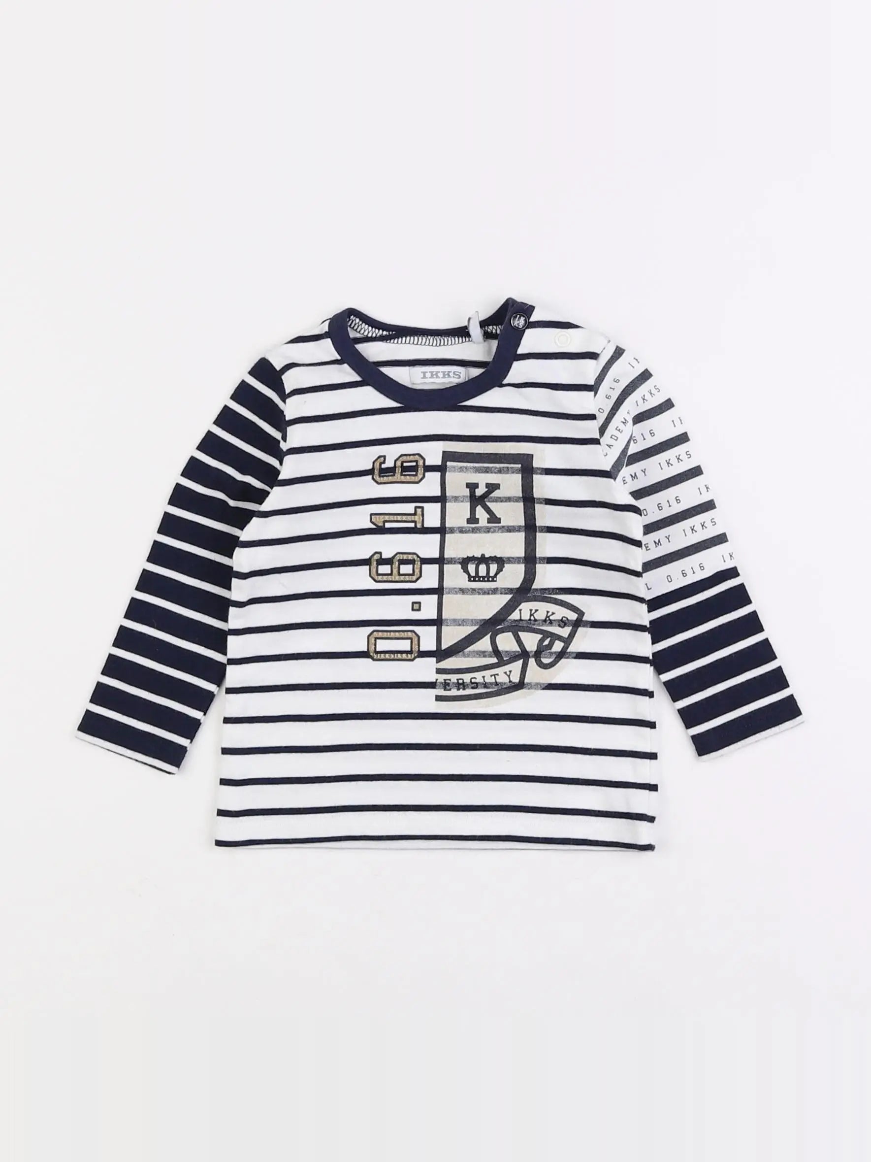 IKKS - tee-shirt multicolore - 6 mois