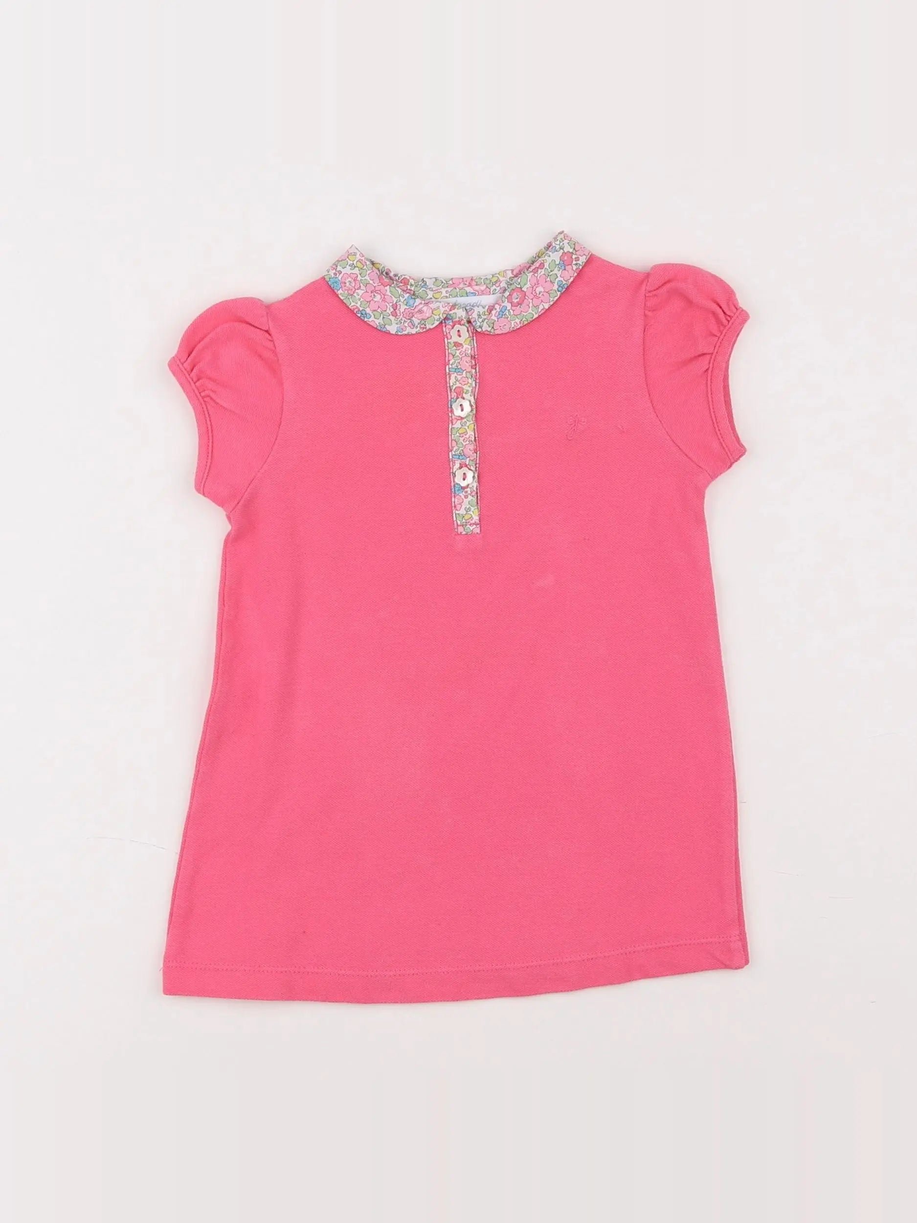 Jacadi - robe rose - 12 mois