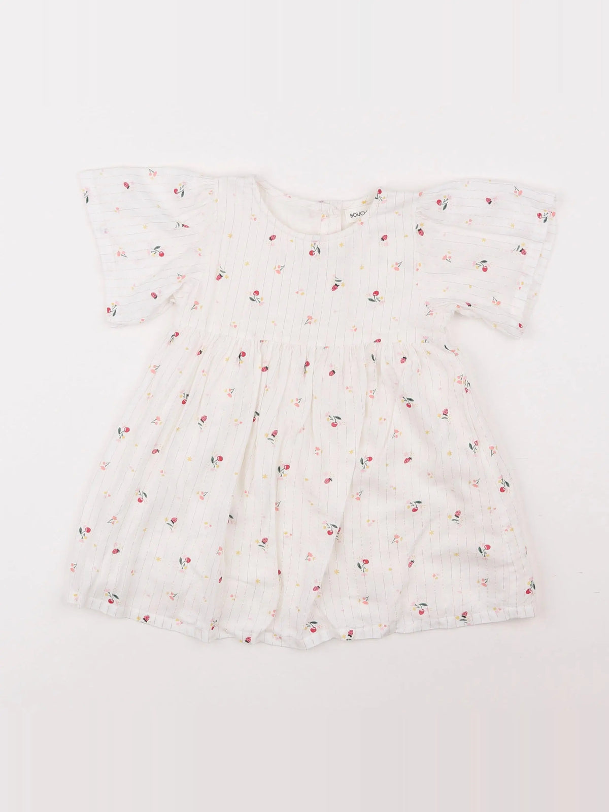 Bouchara - robe blanc - 12 mois