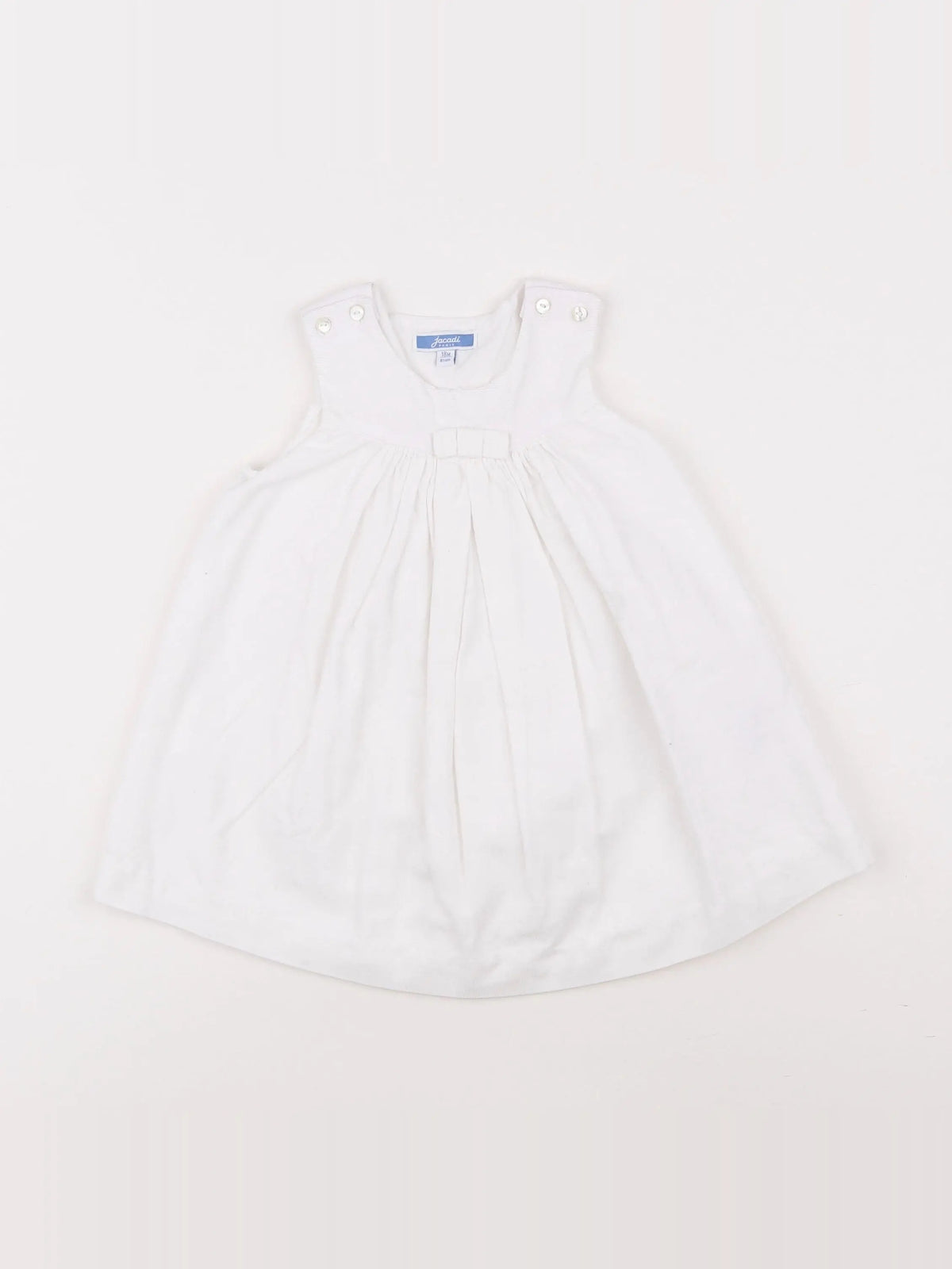 Jacadi - robe blanc - 18 mois
