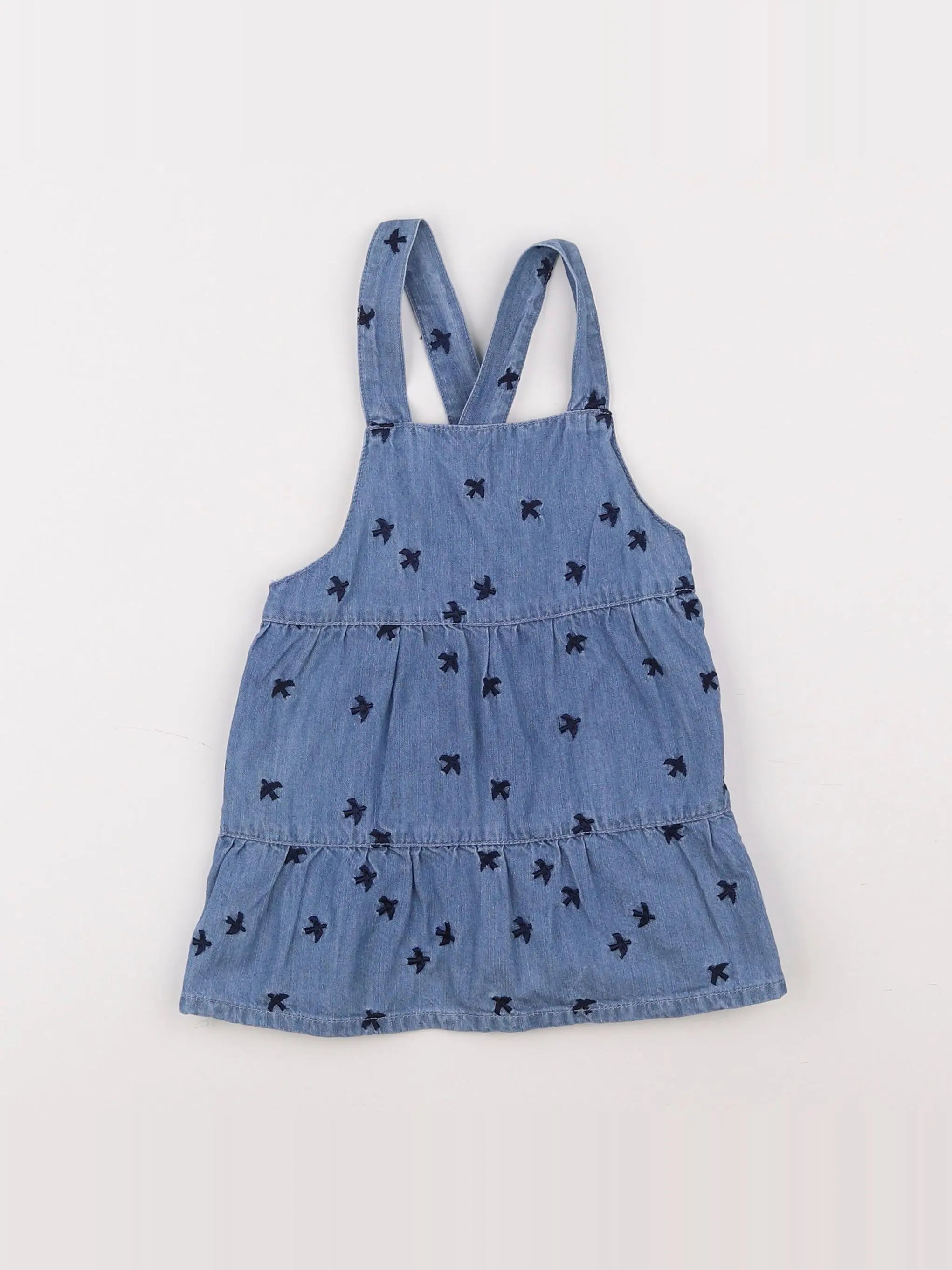 Cadet Rousselle - robe bleu - 6 mois