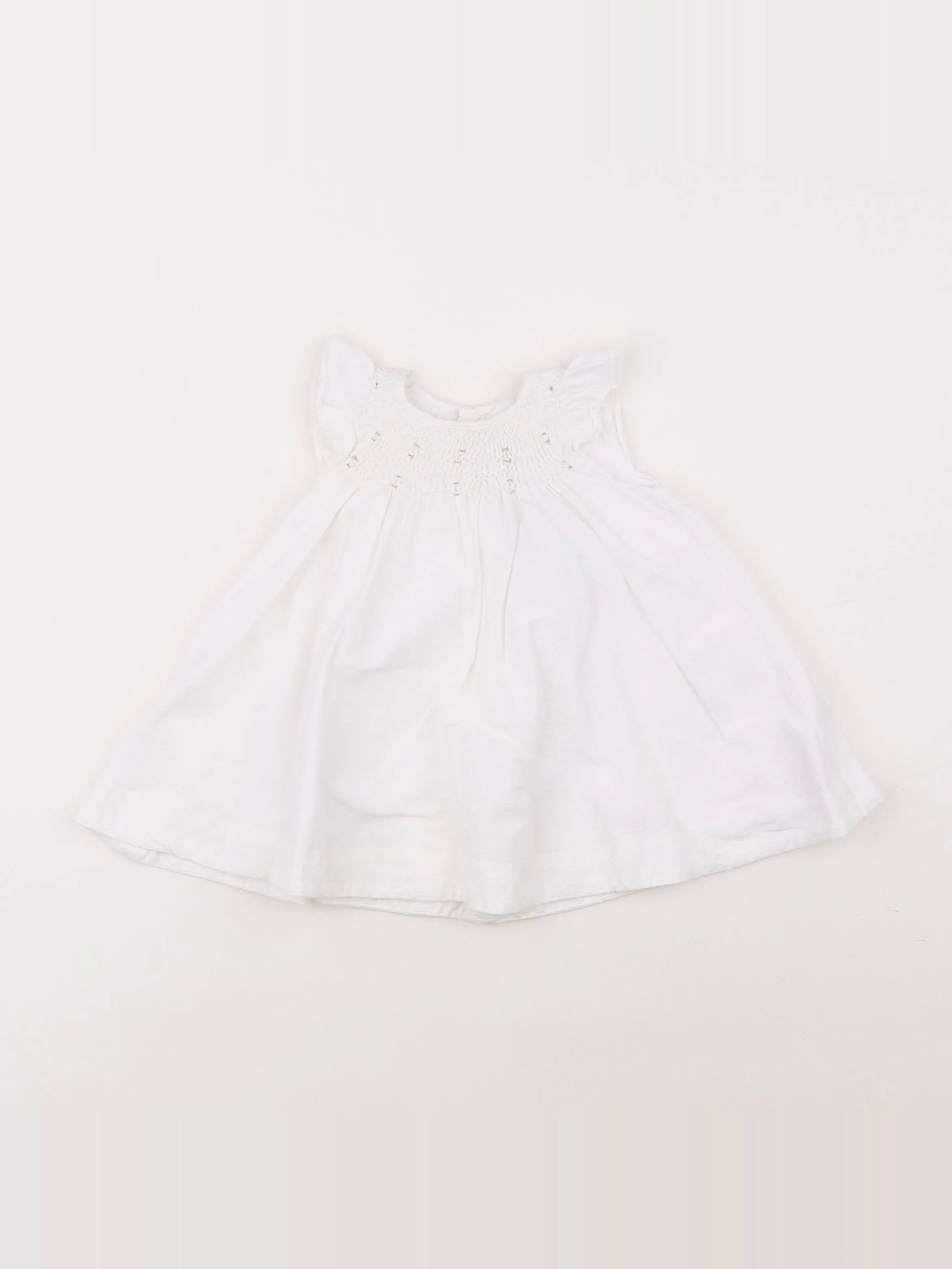 Jacadi - robe blanc - 6 mois