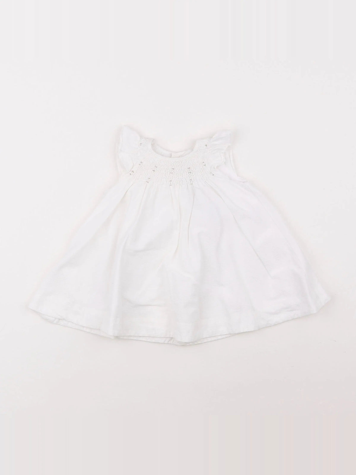 Jacadi - robe blanc - 6 mois