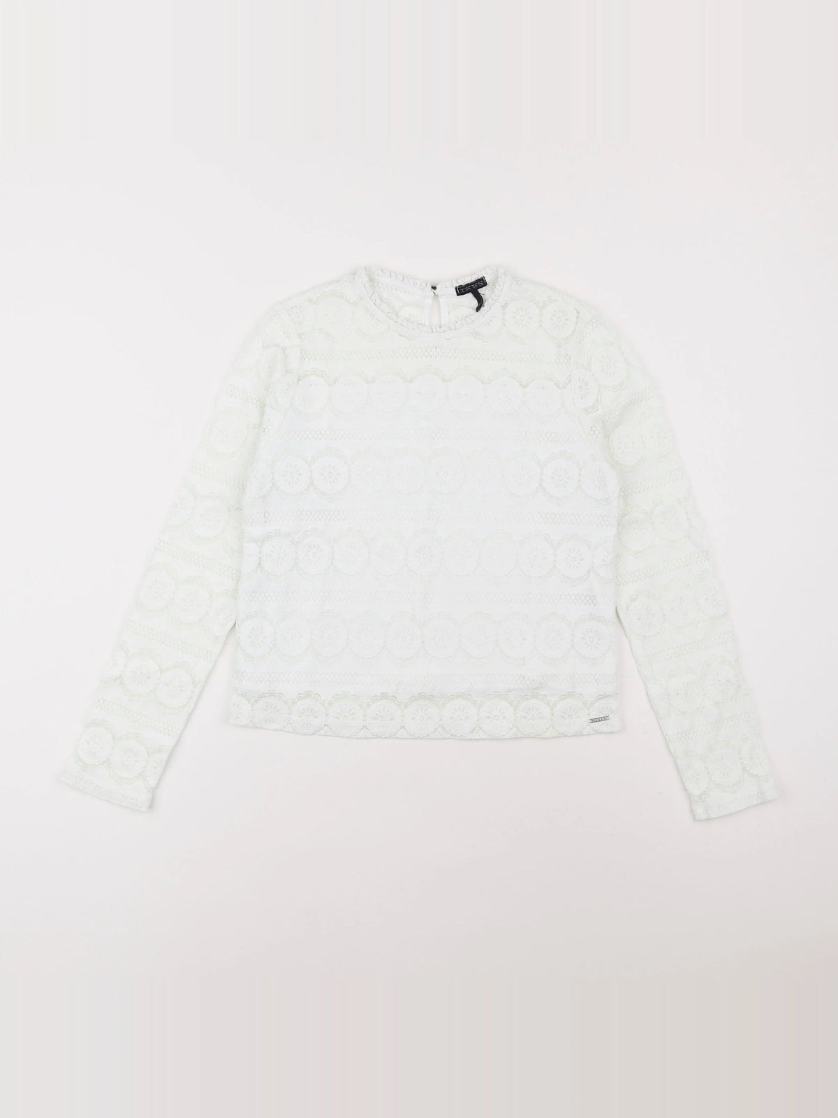 IKKS - tee-shirt blanc - 10 ans