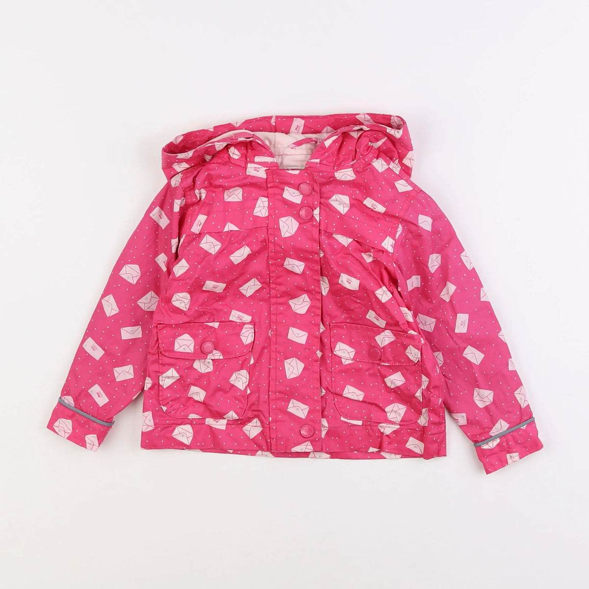 Vertbaudet - imperméable rose - 2 ans