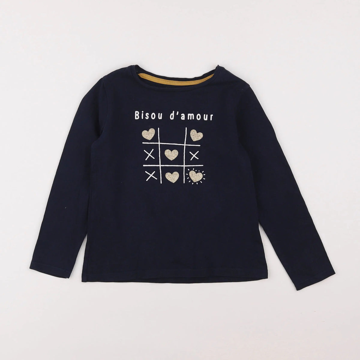 Vertbaudet - tee-shirt bleu - 6 ans