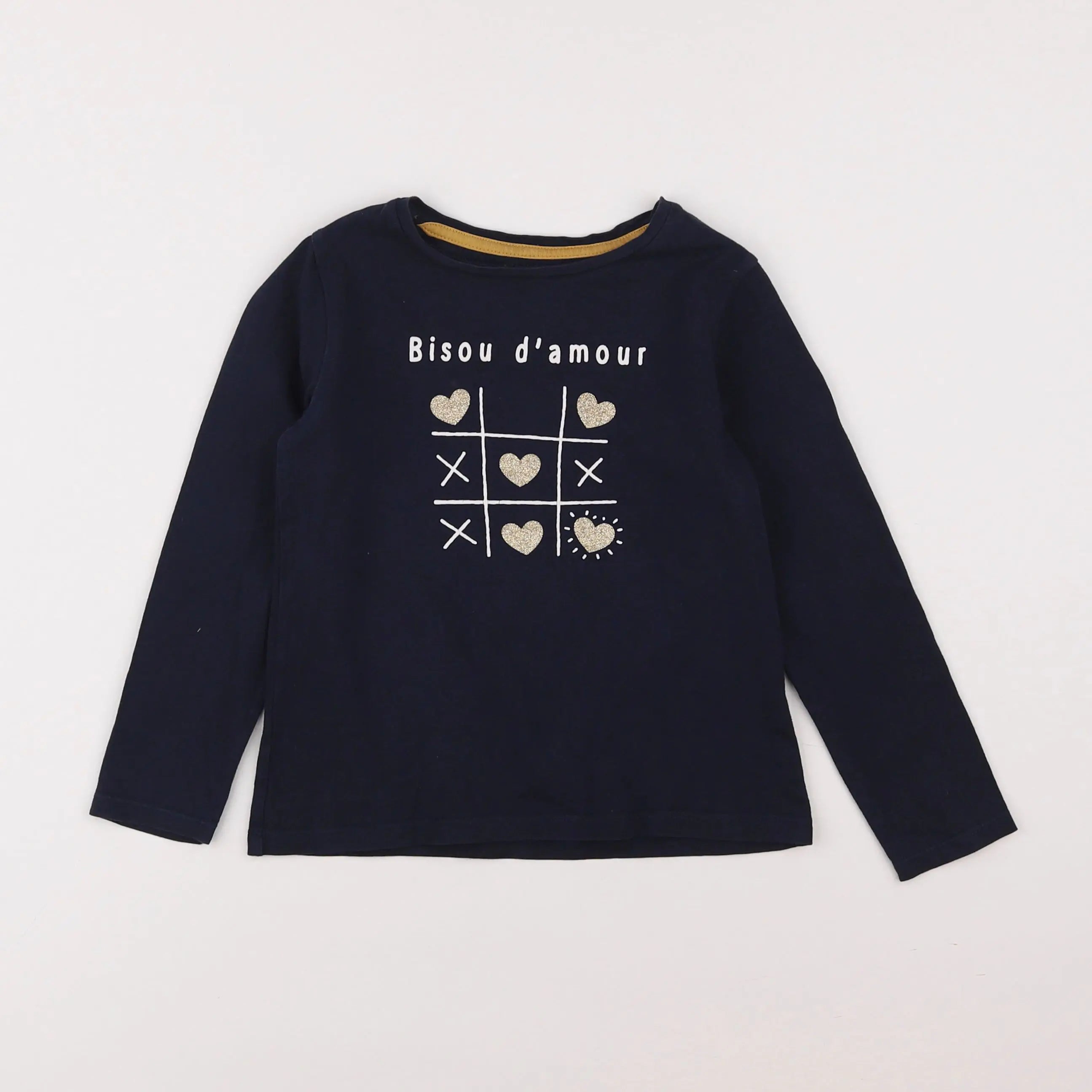 Vertbaudet - tee-shirt bleu - 6 ans