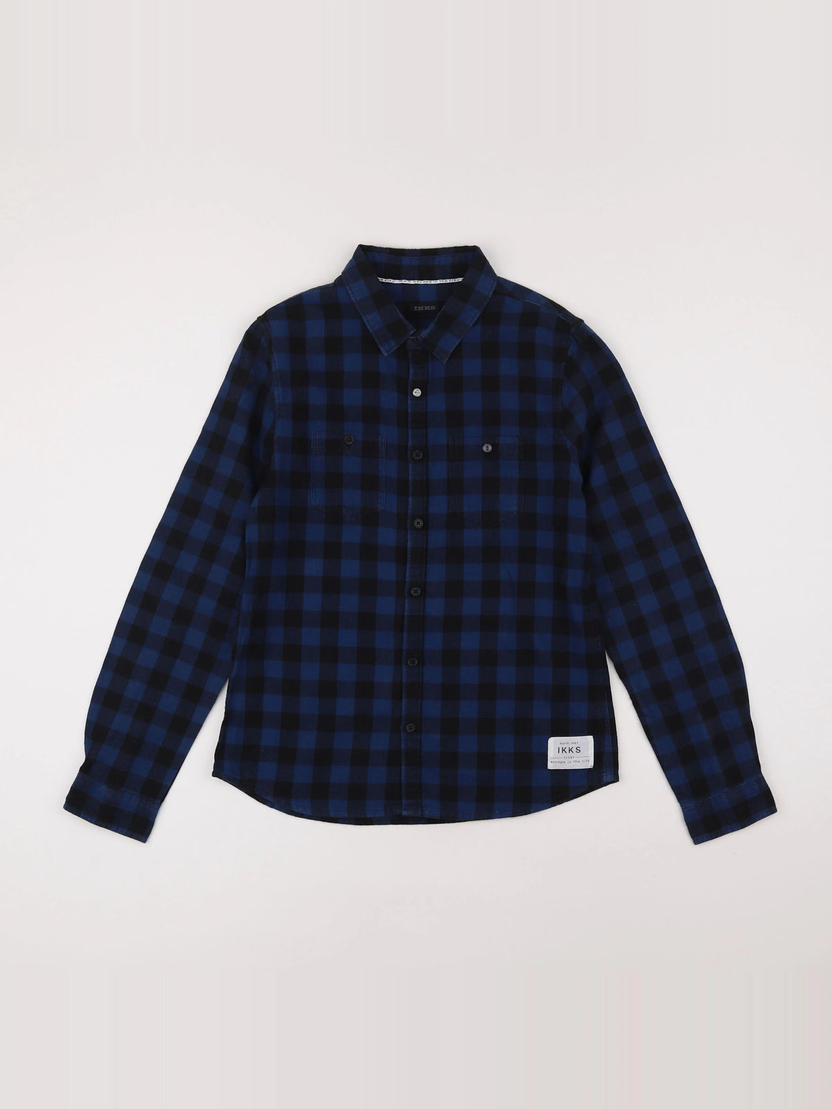IKKS - chemise bleu - 12 ans