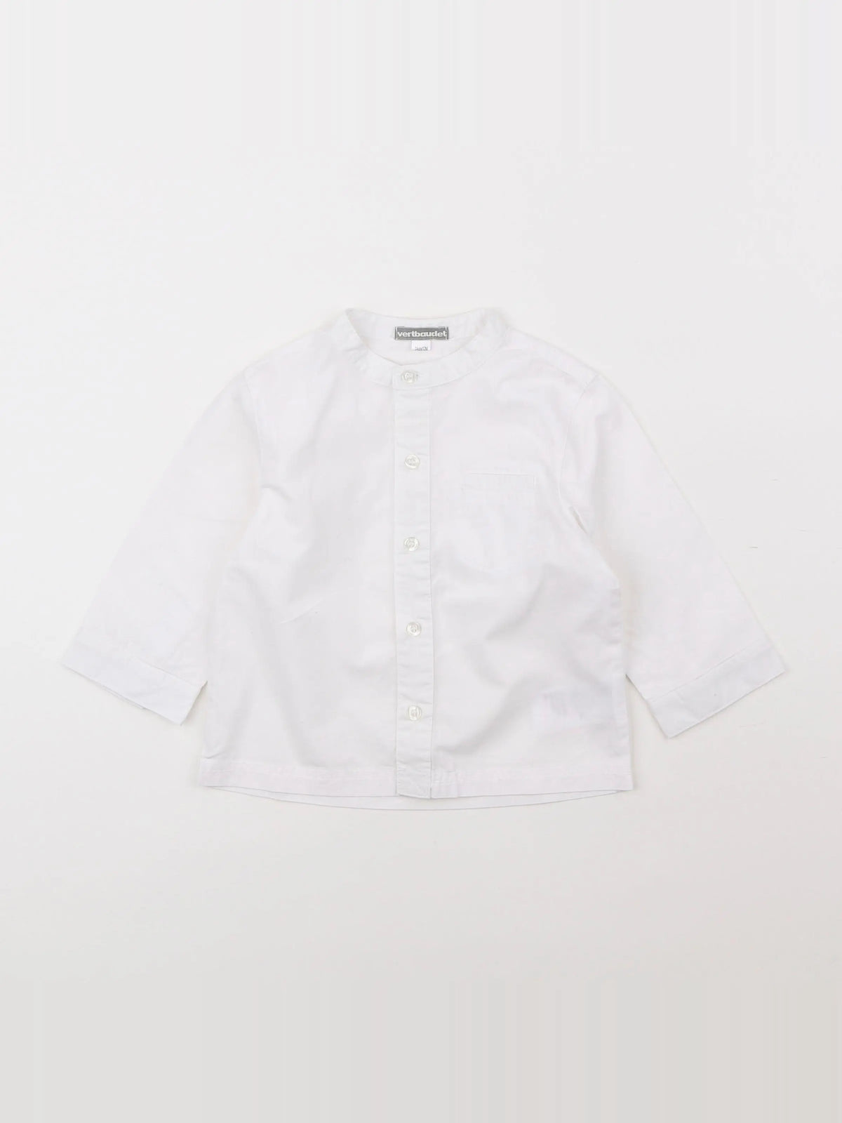 Vertbaudet - chemise blanc - 12 mois