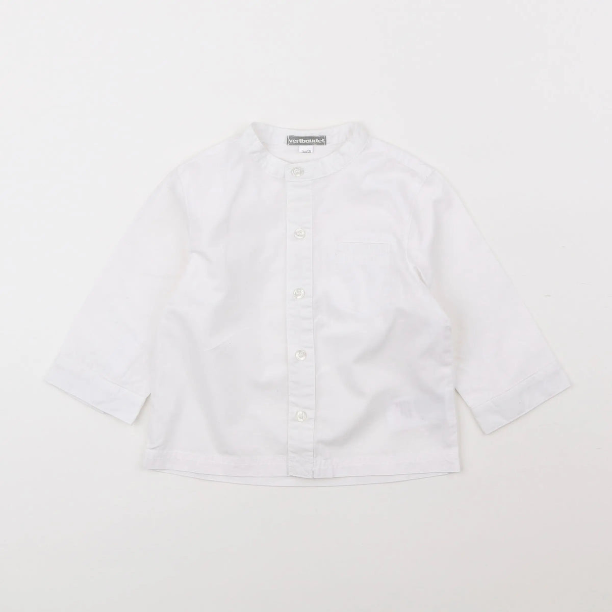 Vertbaudet - chemise blanc - 12 mois