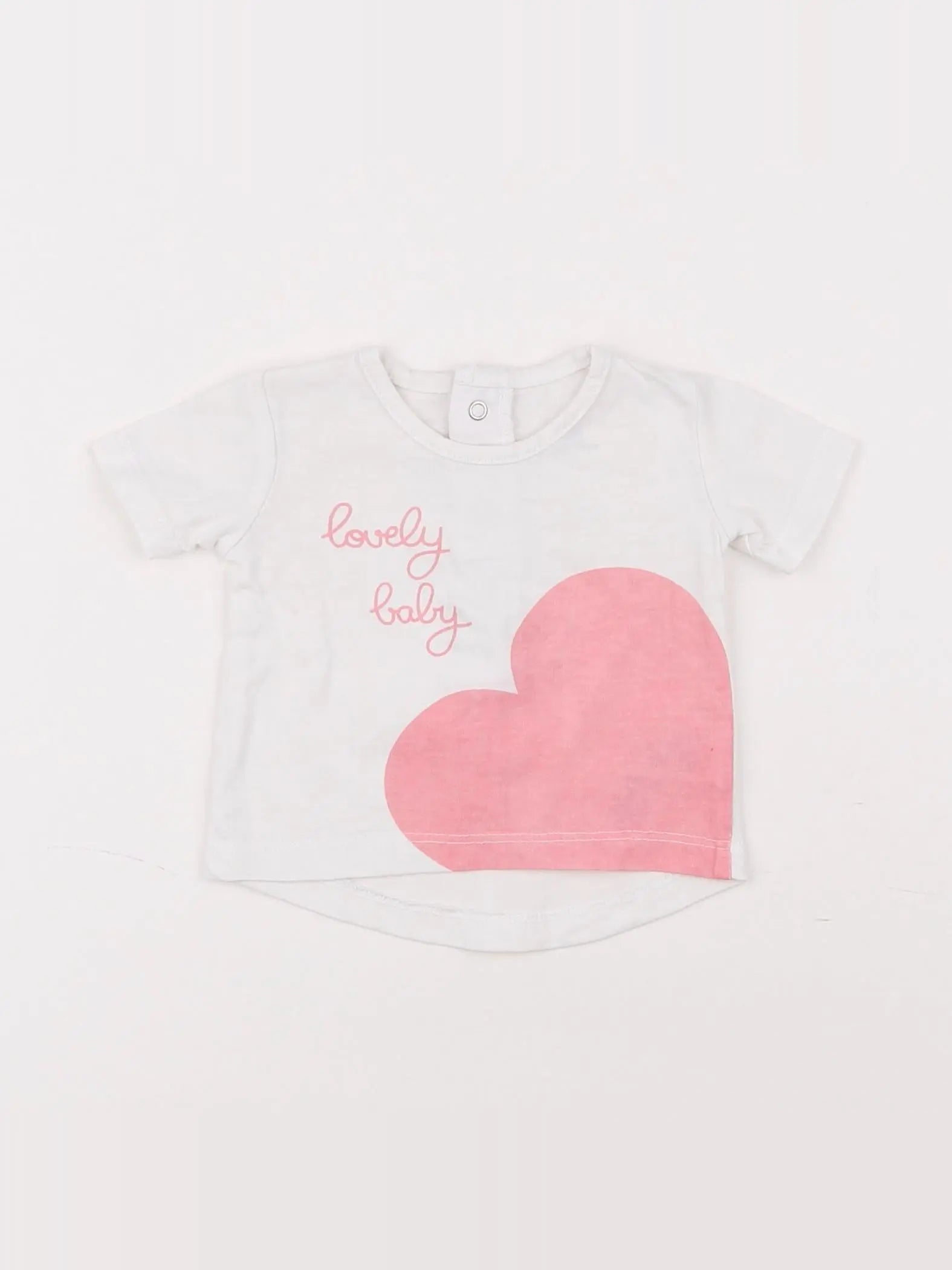 La Redoute - tee-shirt blanc - 0/1 mois