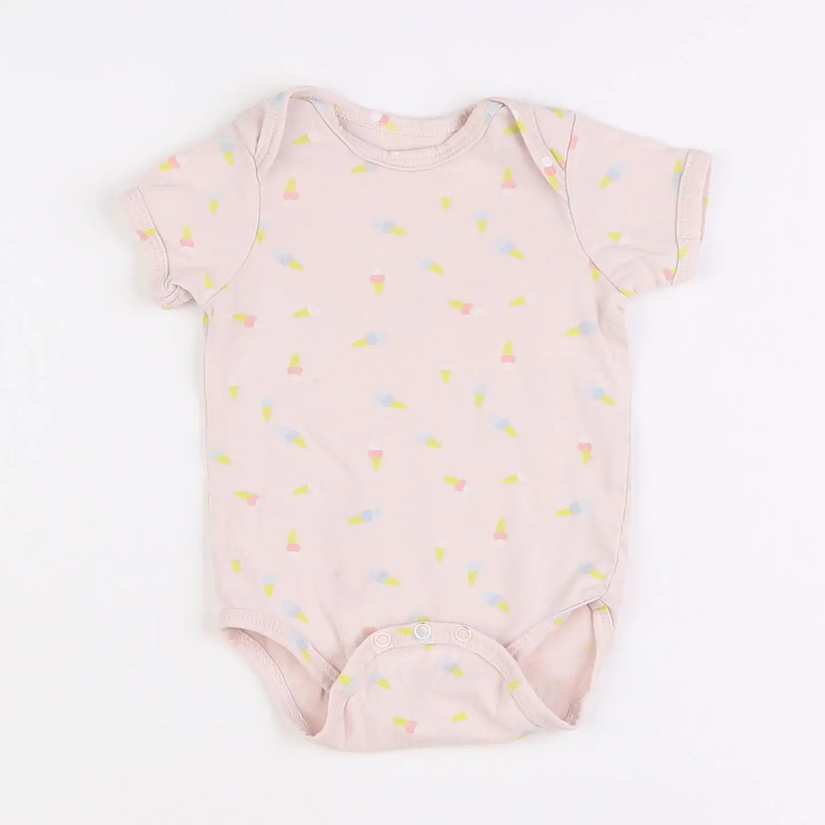 Vertbaudet - body rose - 3 mois