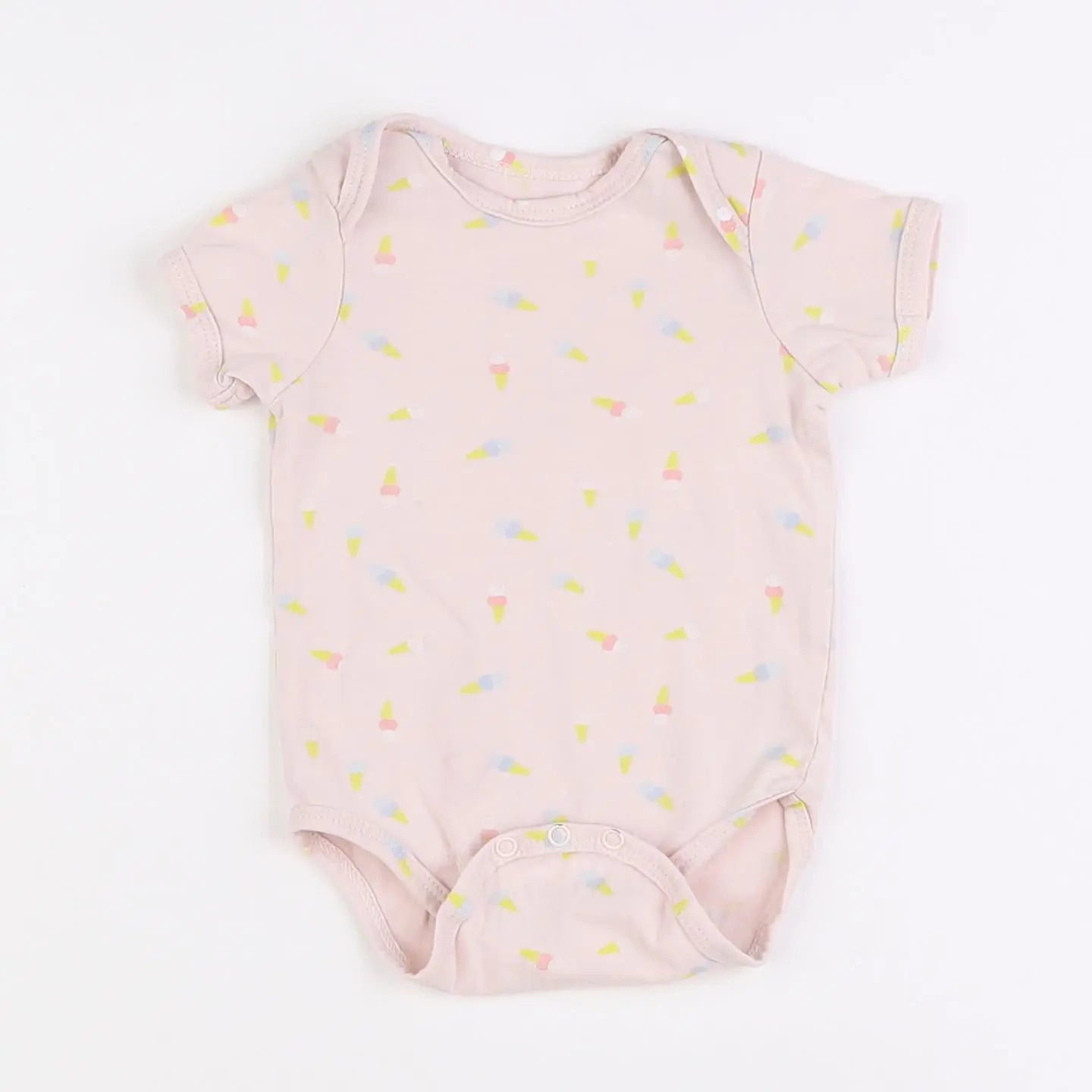 Vertbaudet - body rose - 3 mois