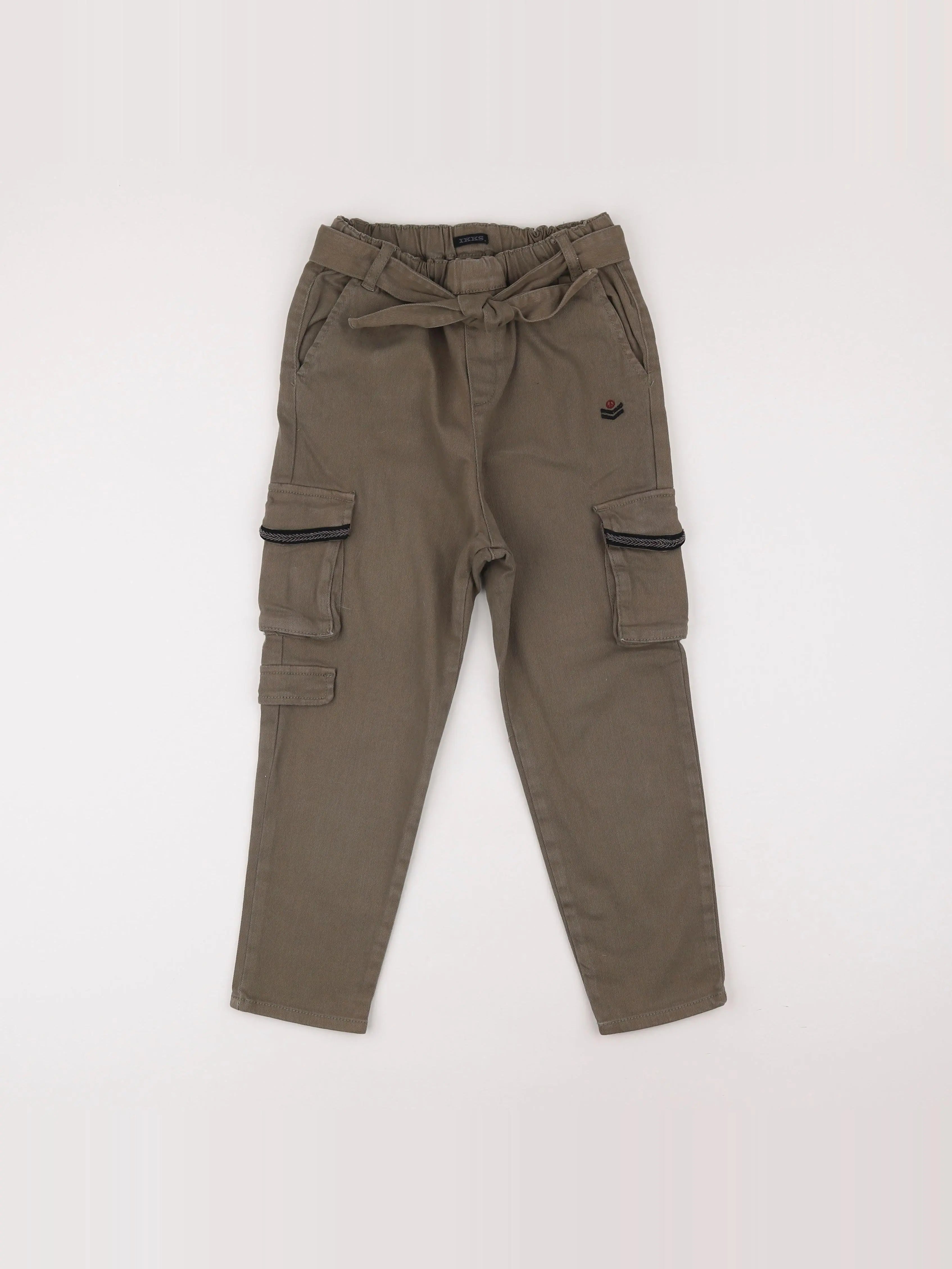 IKKS - pantalon vert - 8 ans