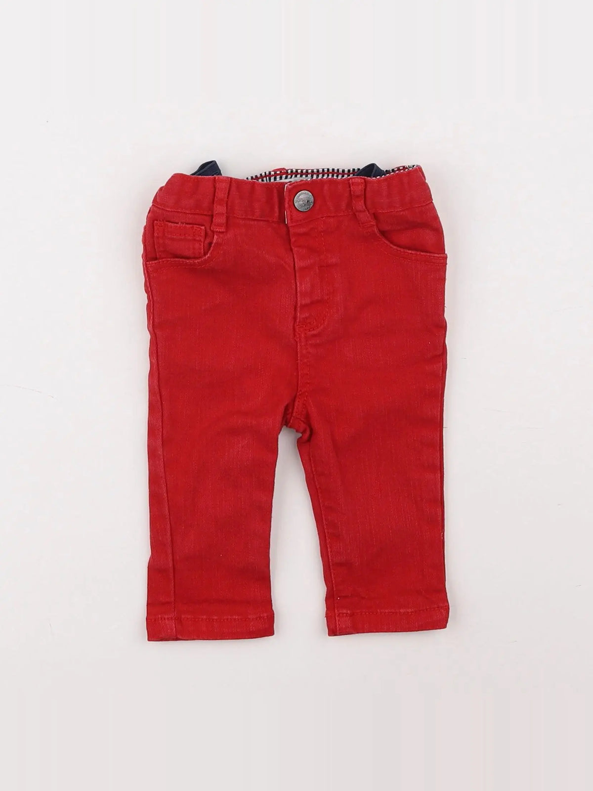 Cyrillus - jean rouge - 6 mois