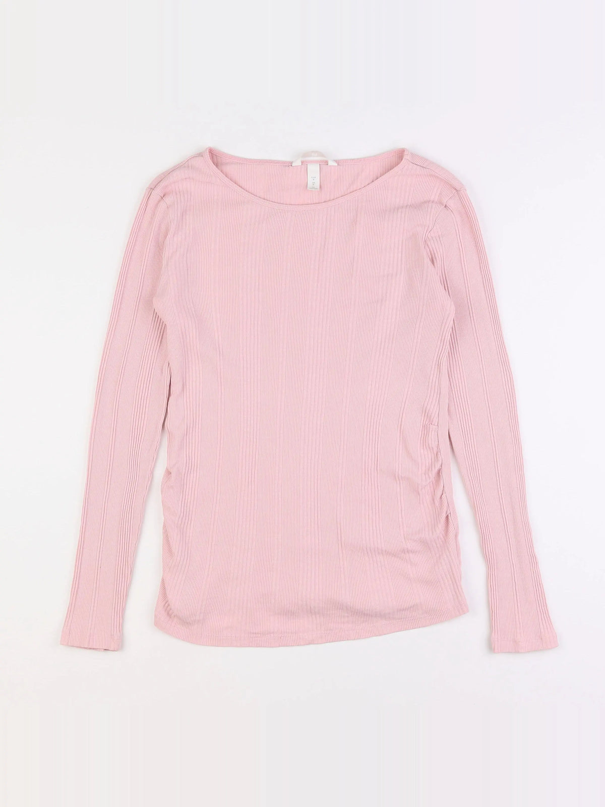 H&M - tee-shirt grossesse rose - m